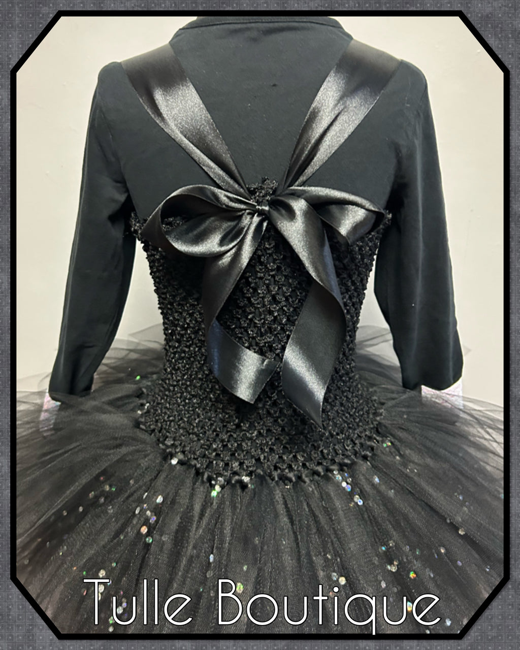 Girls toddlers Wednesday Addams original tutu dress, ballgown,Halloween fancy dress costume