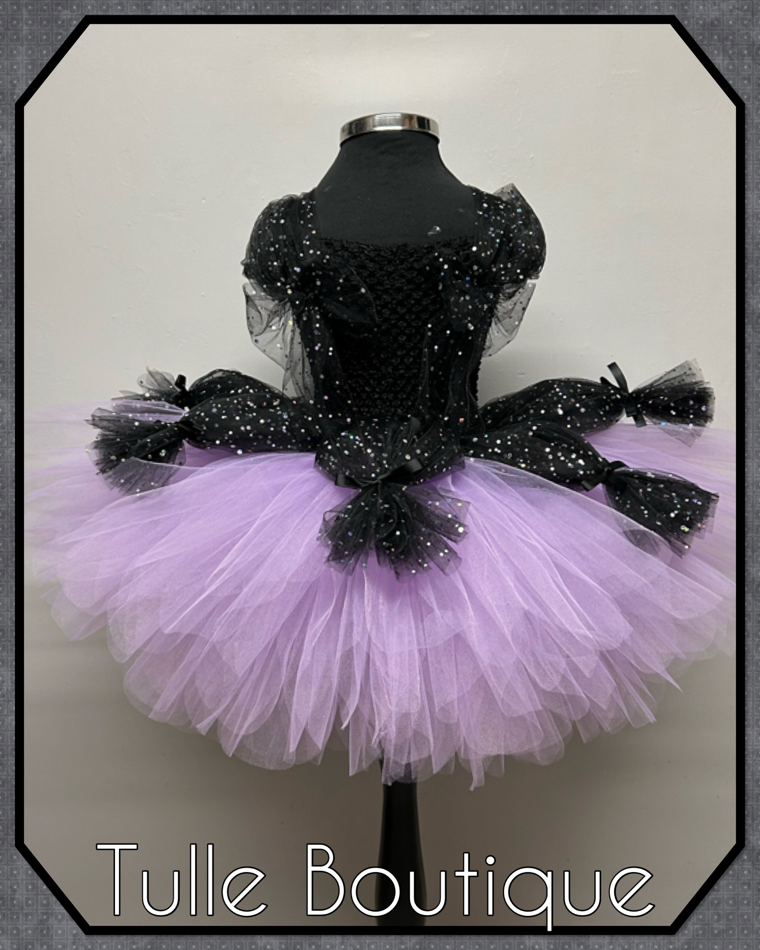 Girls toddlers Ursula tutu dress, sea witch ballgown, fancy dress costume