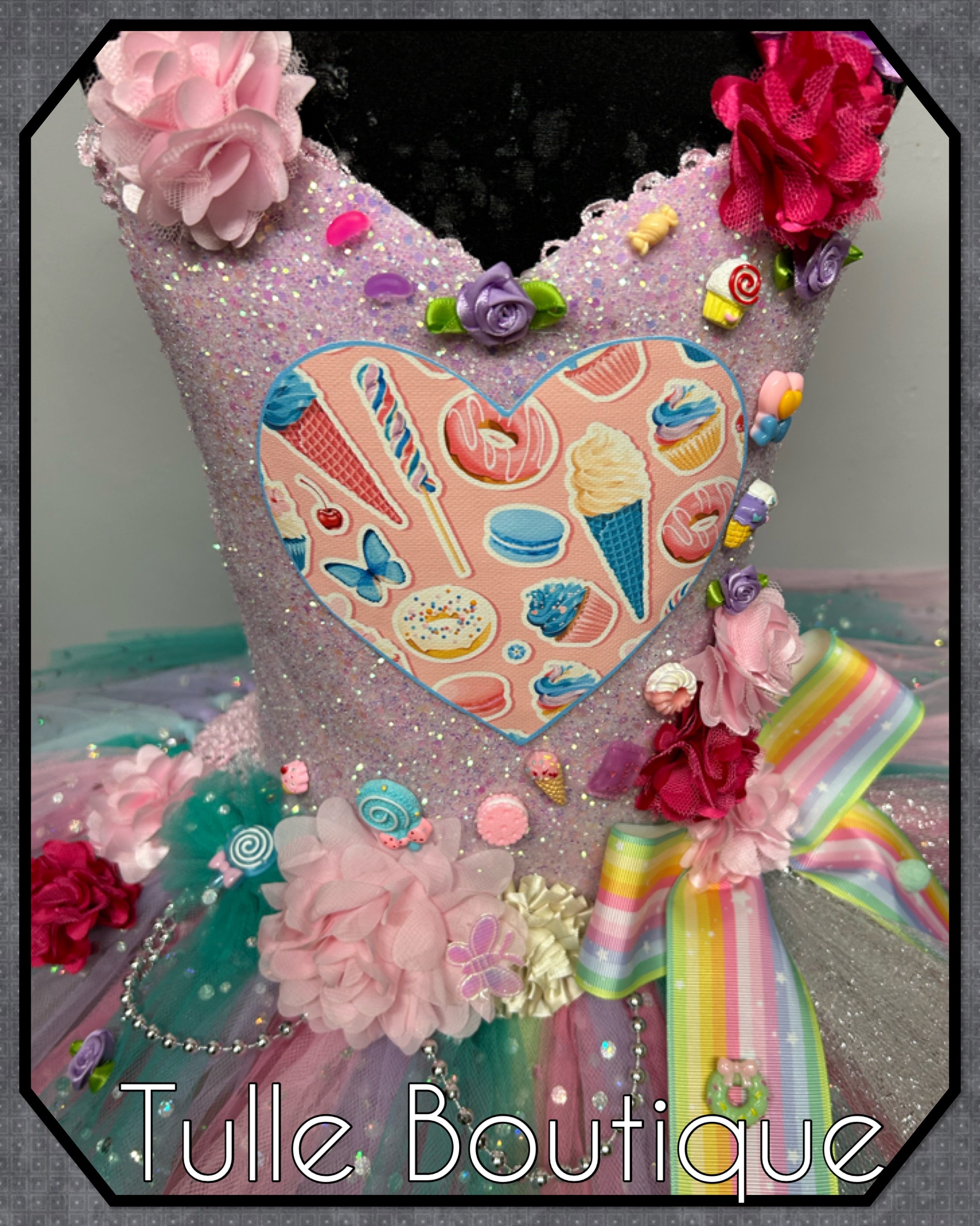 Girls toddlers Candy tutu dress, ballgown, fancy dress costume