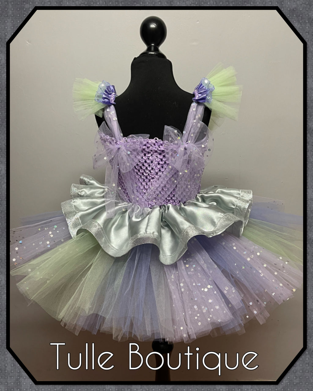 Girls Alien space tutu dress, birthday ballgown, fancy dress costume