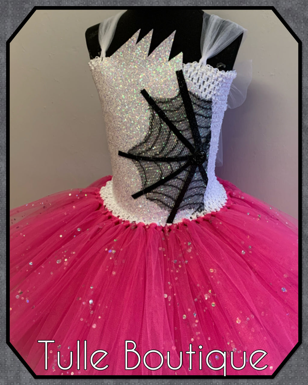 Girls toddlers Monster high Kitty Noir tutu birthday party dress,ballgown, fancy dress costume