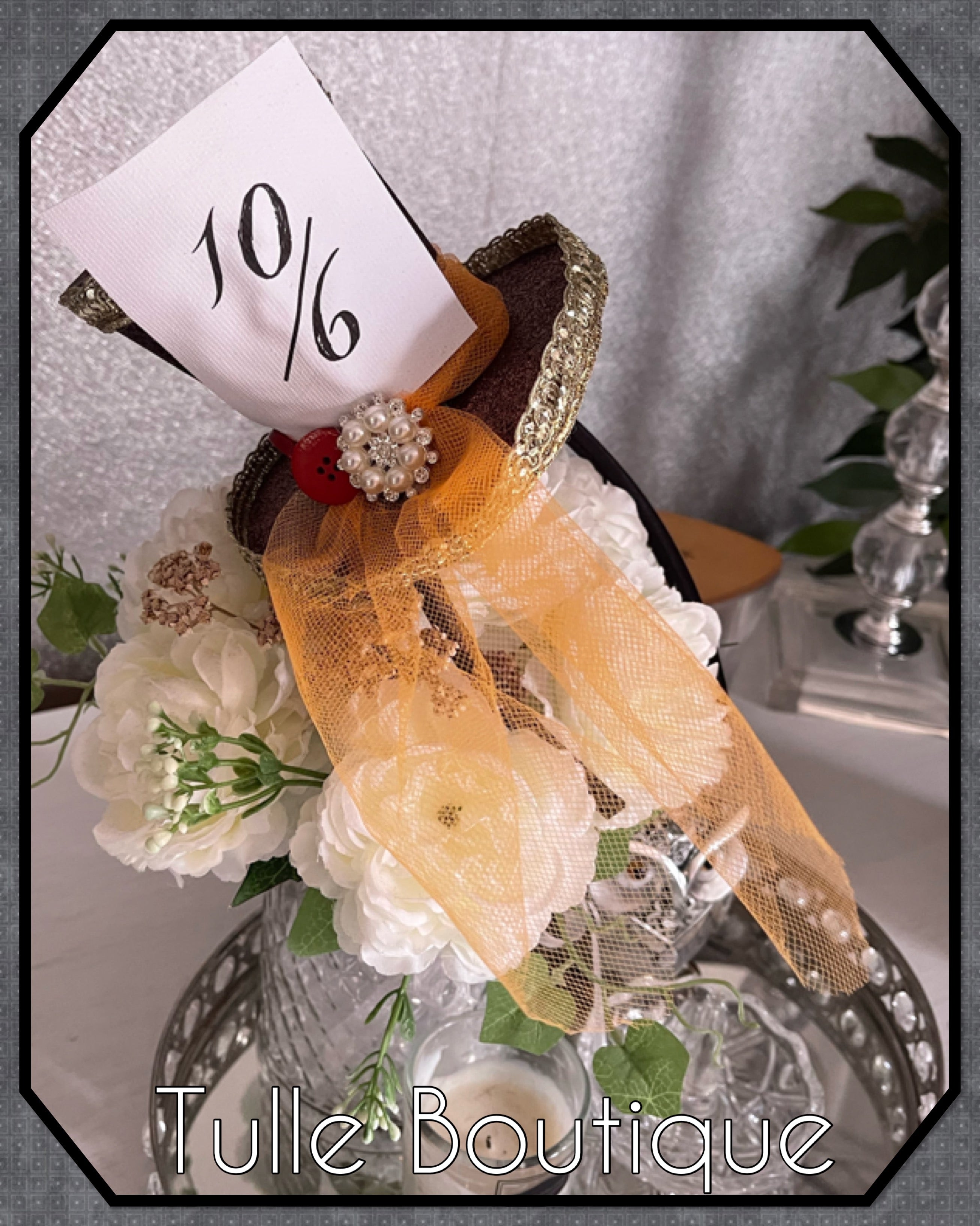 Girls toddlers Mad Hatter tutu dress, ballgown, Alice in wonderland fancy dress costume