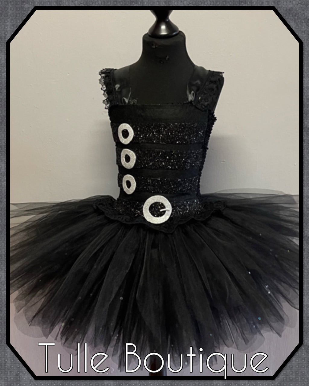 Girls toddlers Edward Scissorhands tutu dress, ballgown, fancy dress costume