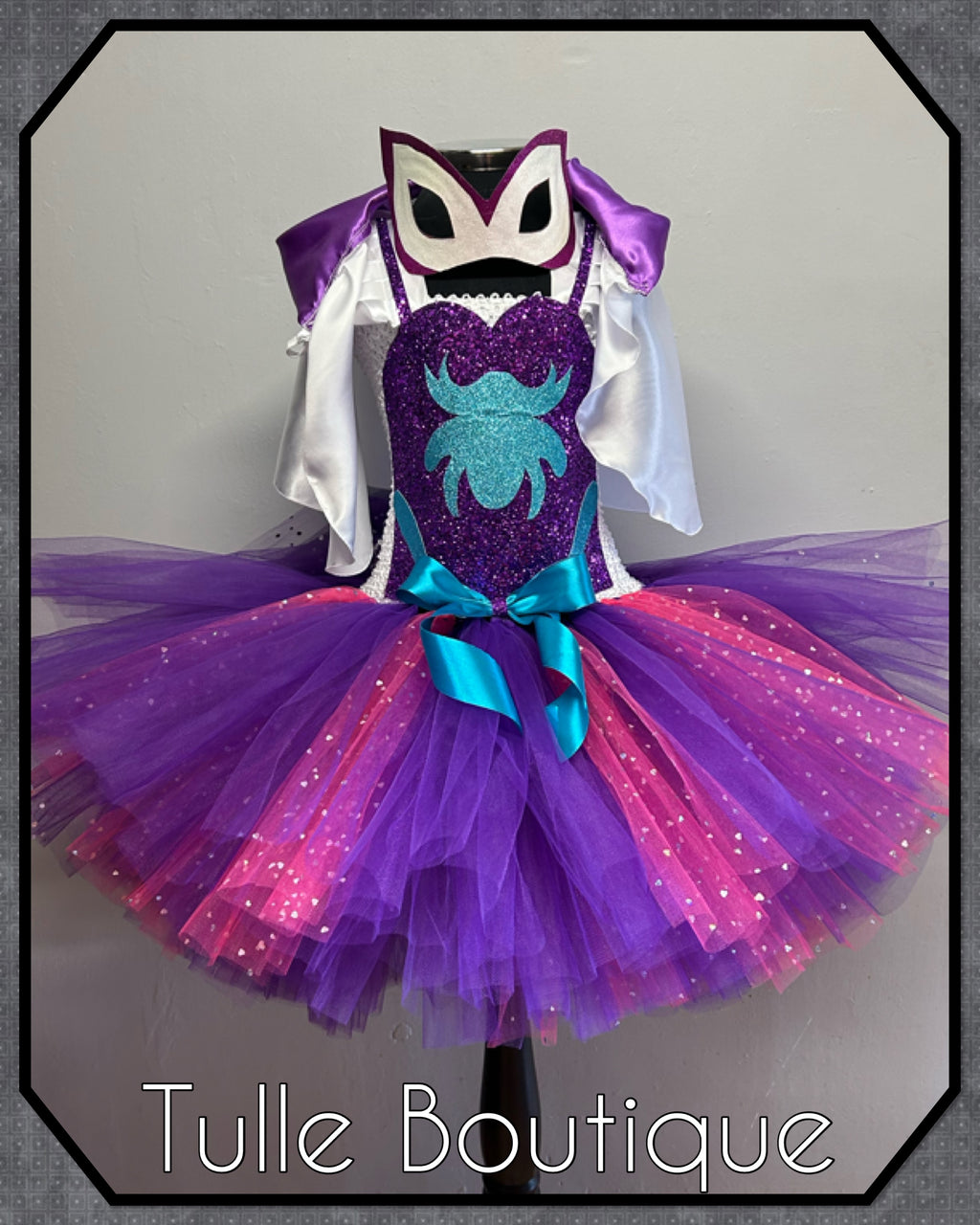 Girls toddlers Spider girl Gwen Stacey Ghost tutu dress, ballgown, fancy dress costume