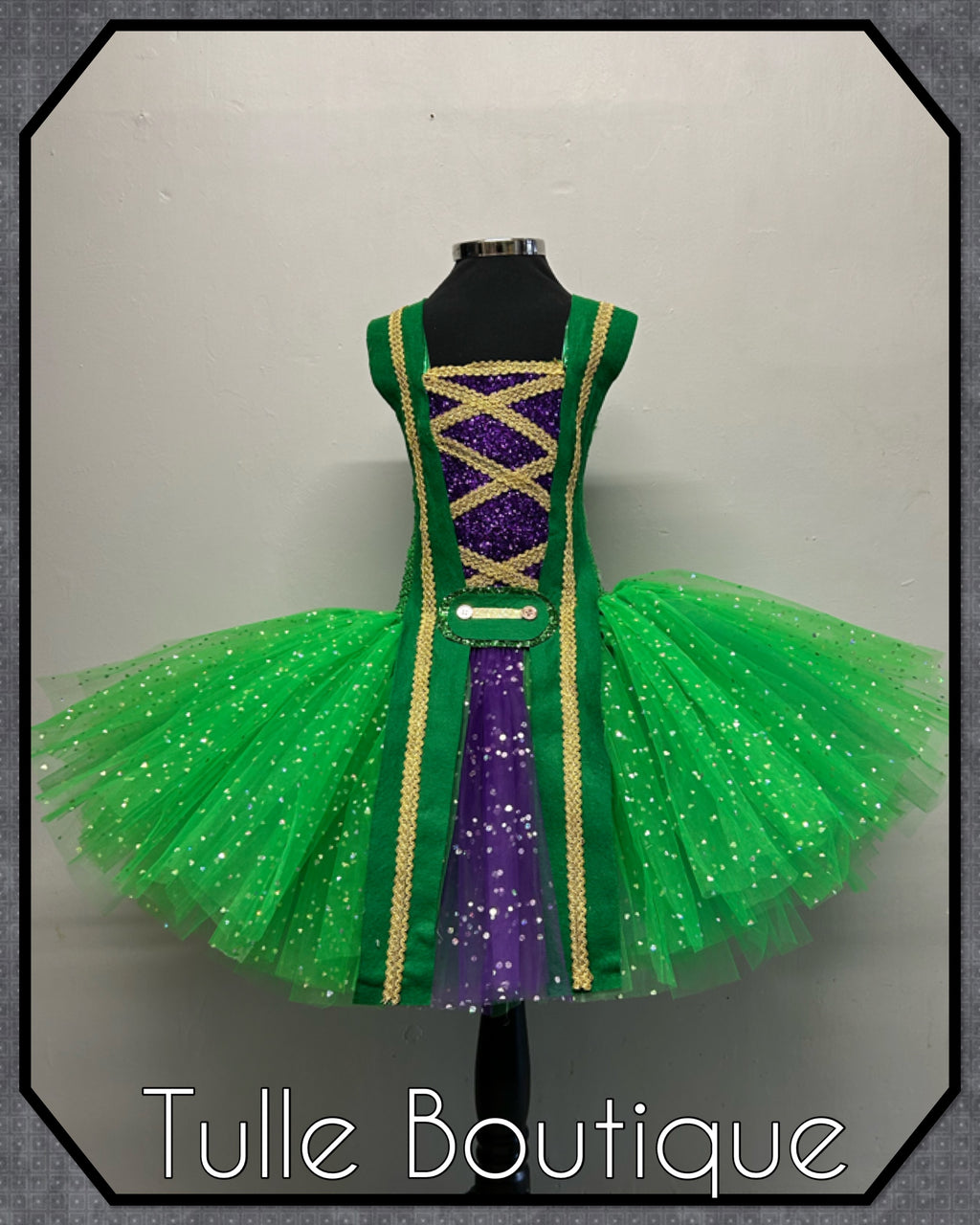 Girls toddlers Halloween Hocus Pocus Winifred Sanderson tutu dress, ballgown, fancy dress costume