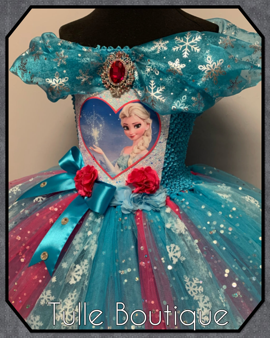 Girls toddlers Princess Elsa tutu dress, ballgown,fancy dress costume