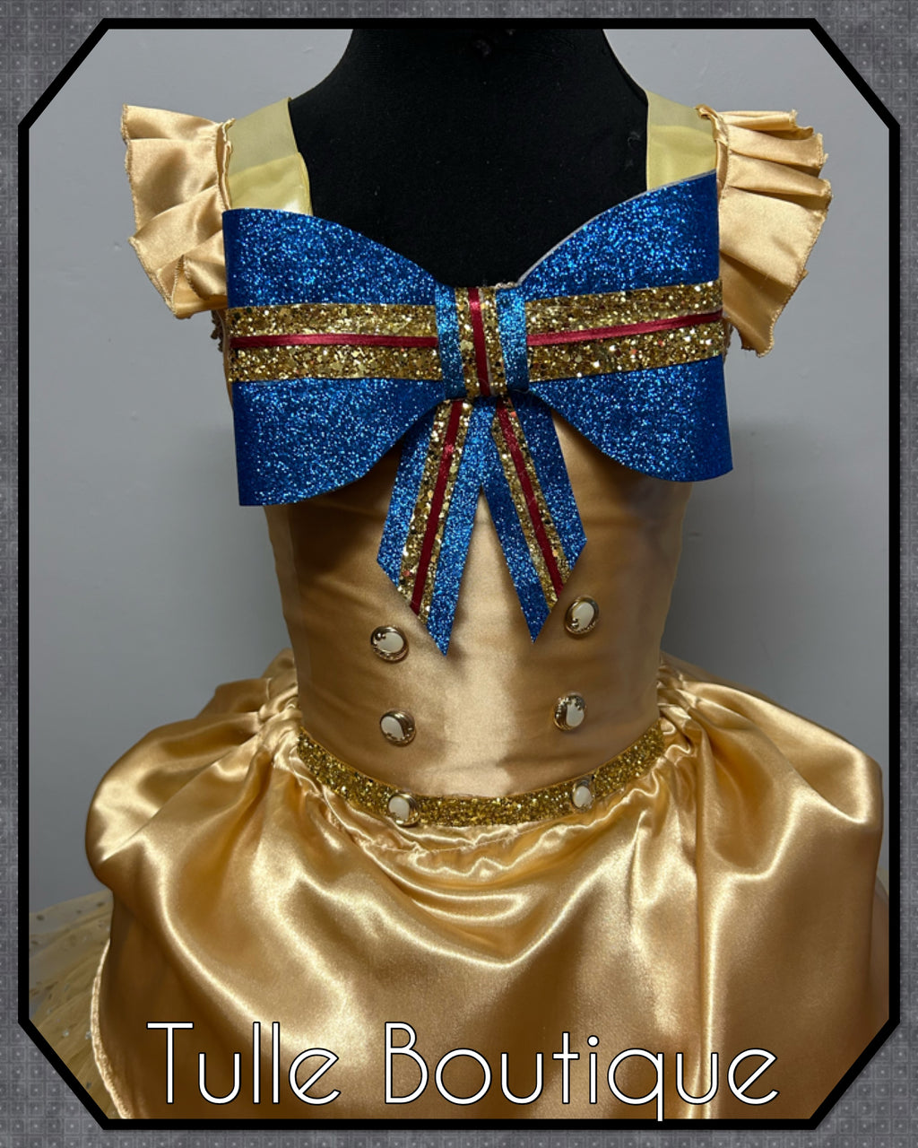 Girls toddlers Megan tutu dress, ballgown, killer doll fancy dress costume