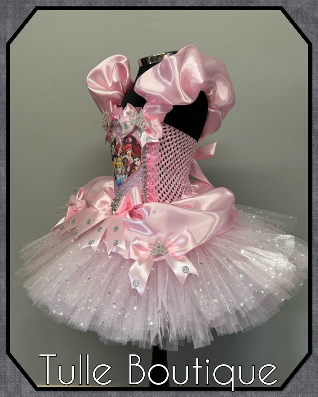 Girls toddlers pink Disney Princess tutu dress, ballgown, fancy dress costume