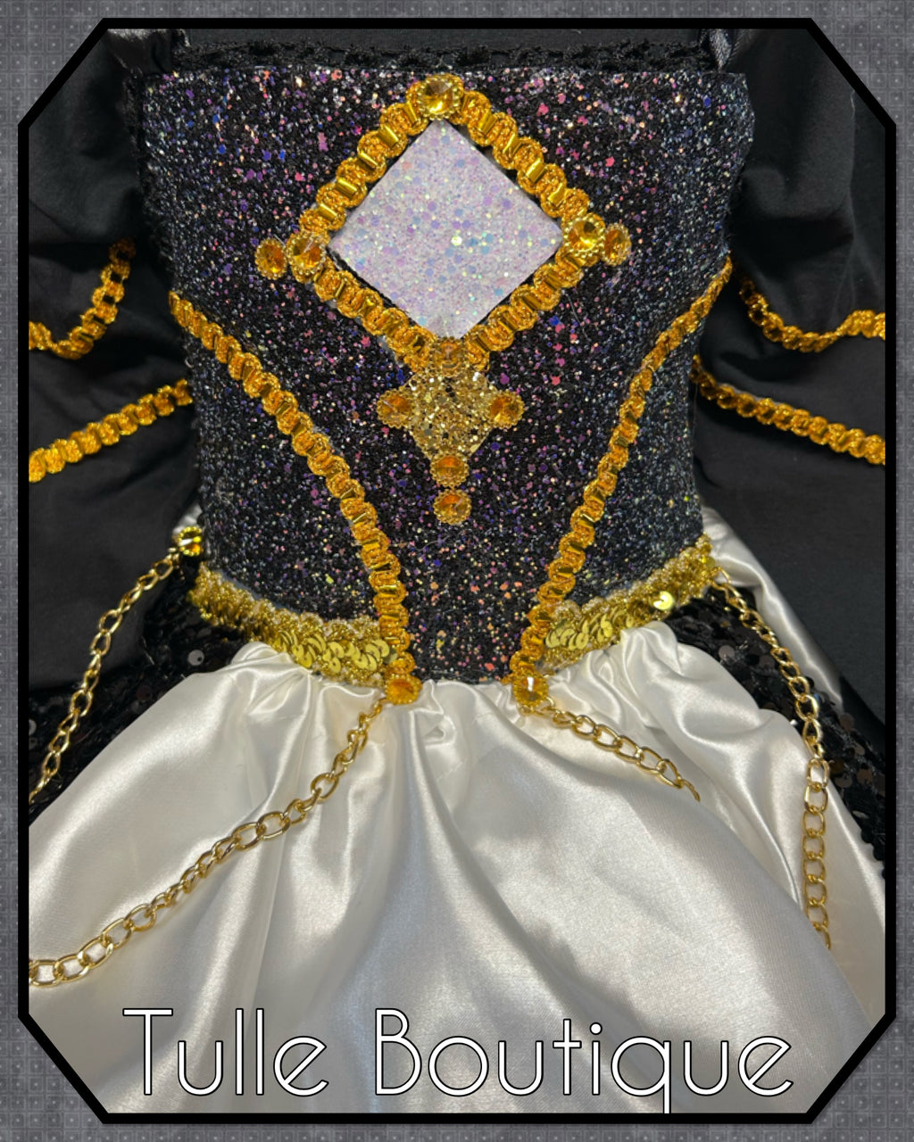 Girls toddlers Kpop Demon hunters Zoey Golden tutu dress, ballgown, fancy dress costume