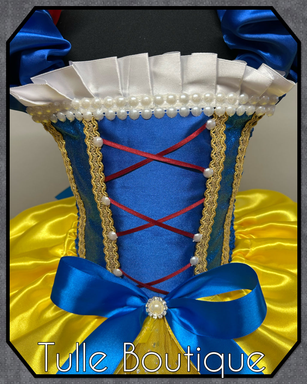 Girls toddlers Snow White Princess tutu birthday party dress,ballgown, fancy dress costume