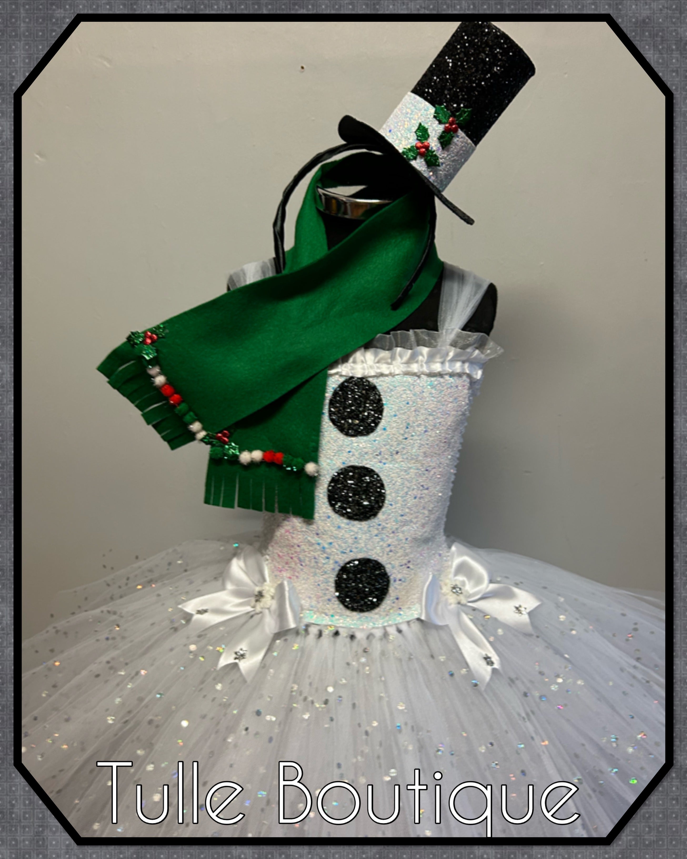 Girls toddlers Snowman tutu dress, ballgown,Olaf fancy dress costume