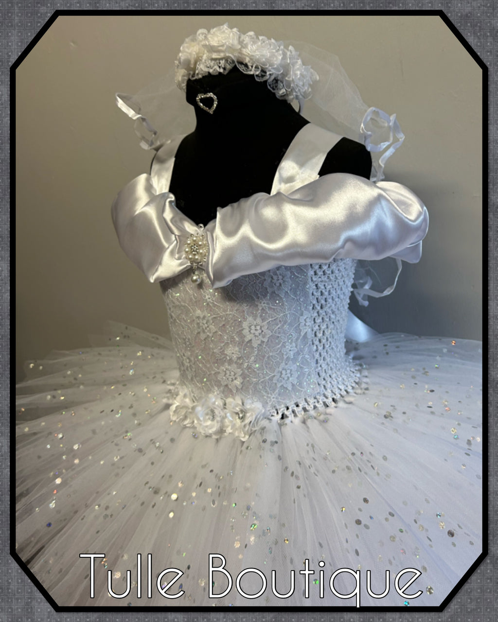 Girls toddlers Chuckys Bride Tiffany tutu dress, ballgown, wedding fancy dress costume