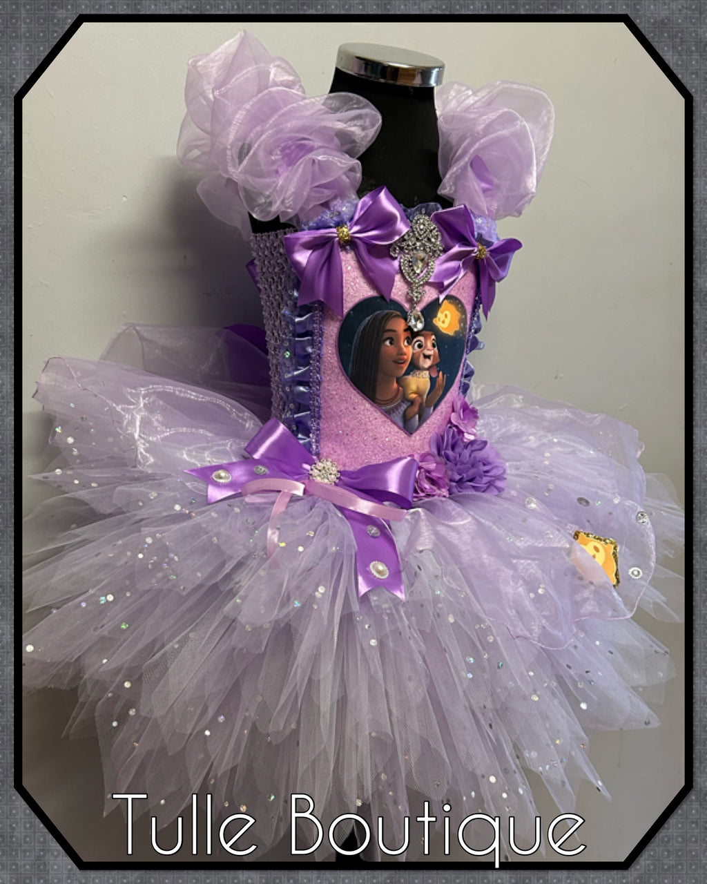 Girls toddlers Wish Asha tutu birthday party dress,ballgown, fancy dress costume