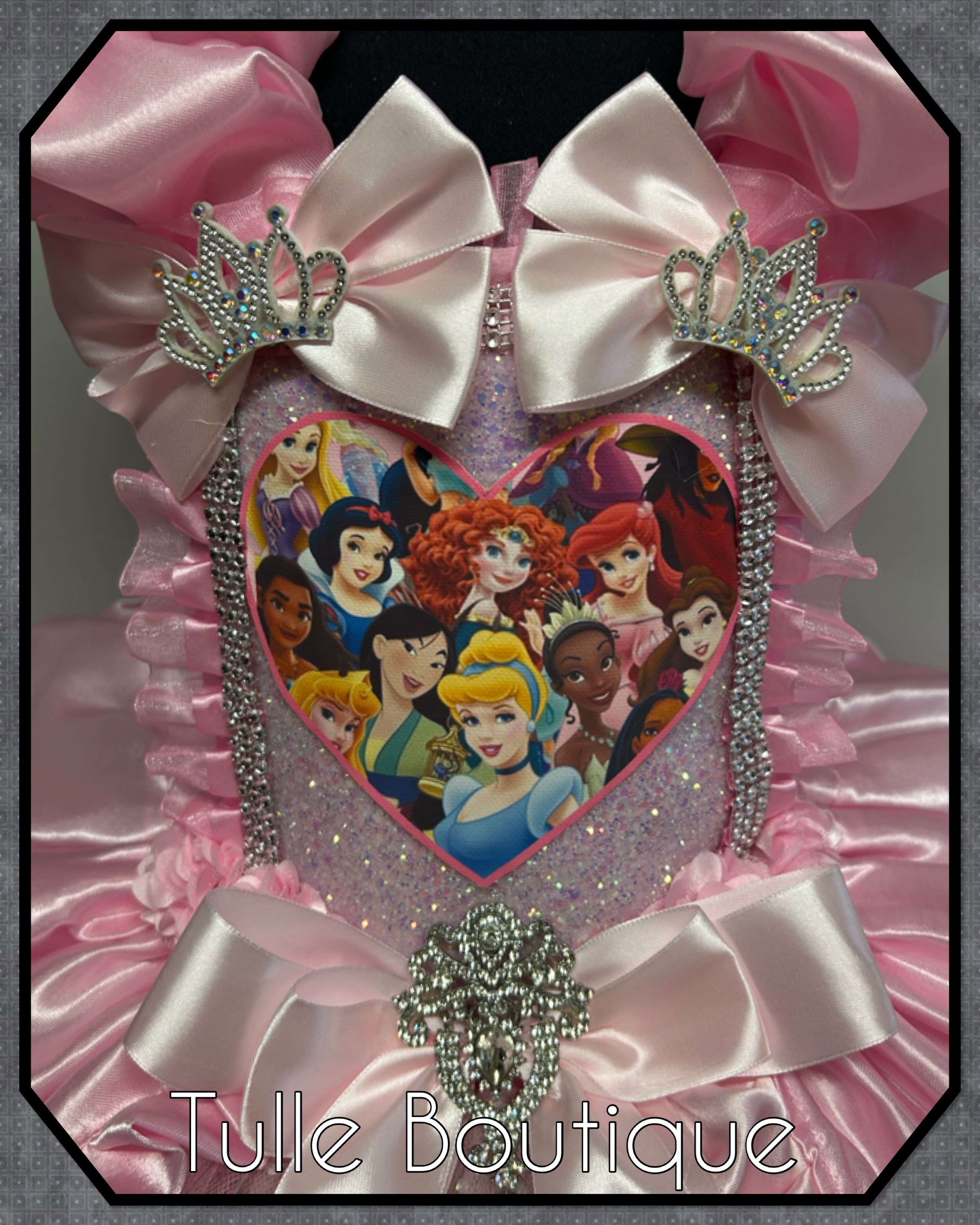 Girls toddlers pink Disney Princess tutu dress, ballgown, fancy dress costume