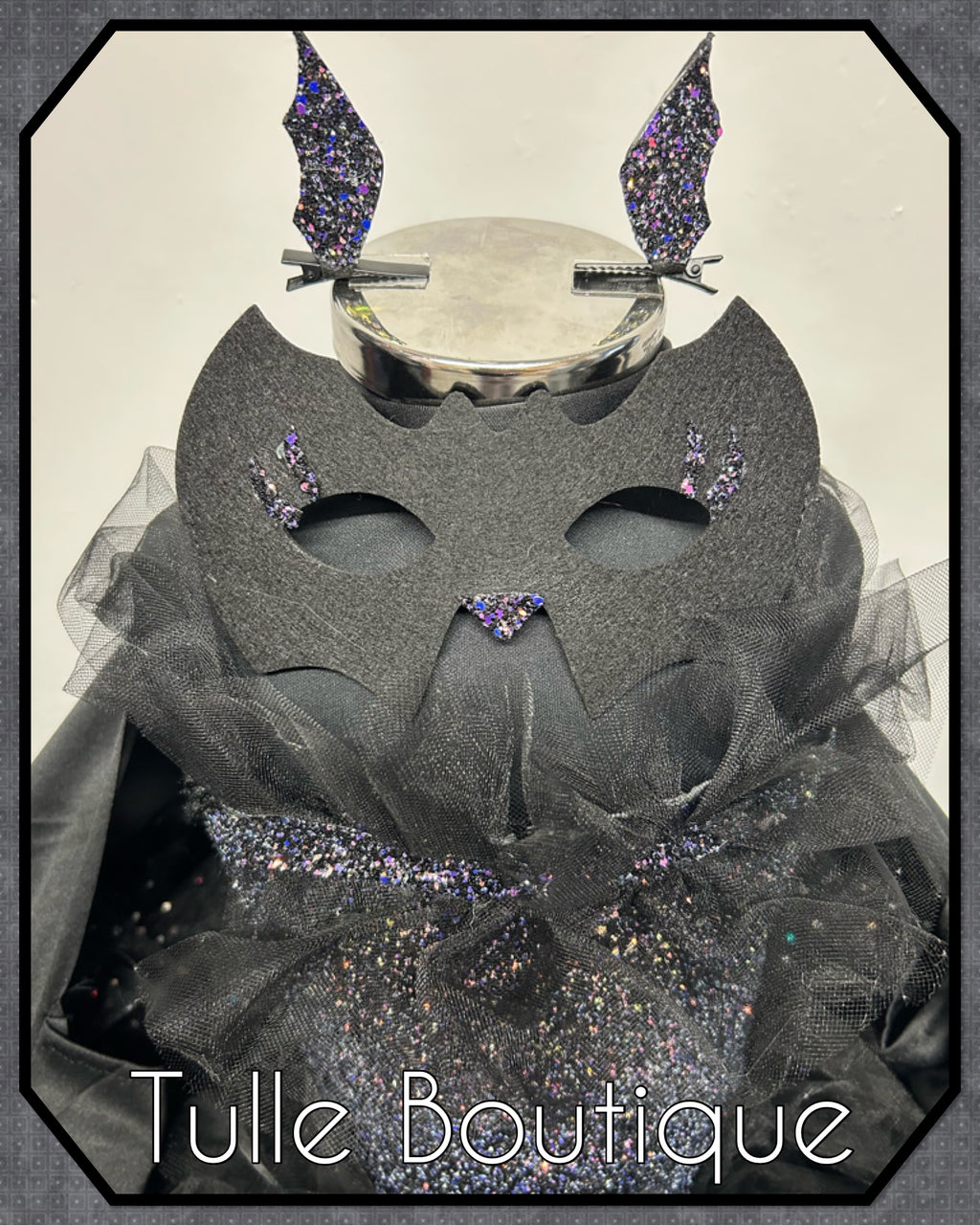 Girls toddlers sparkly Bat tutu birthday party dress,ballgown, fancy dress costume
