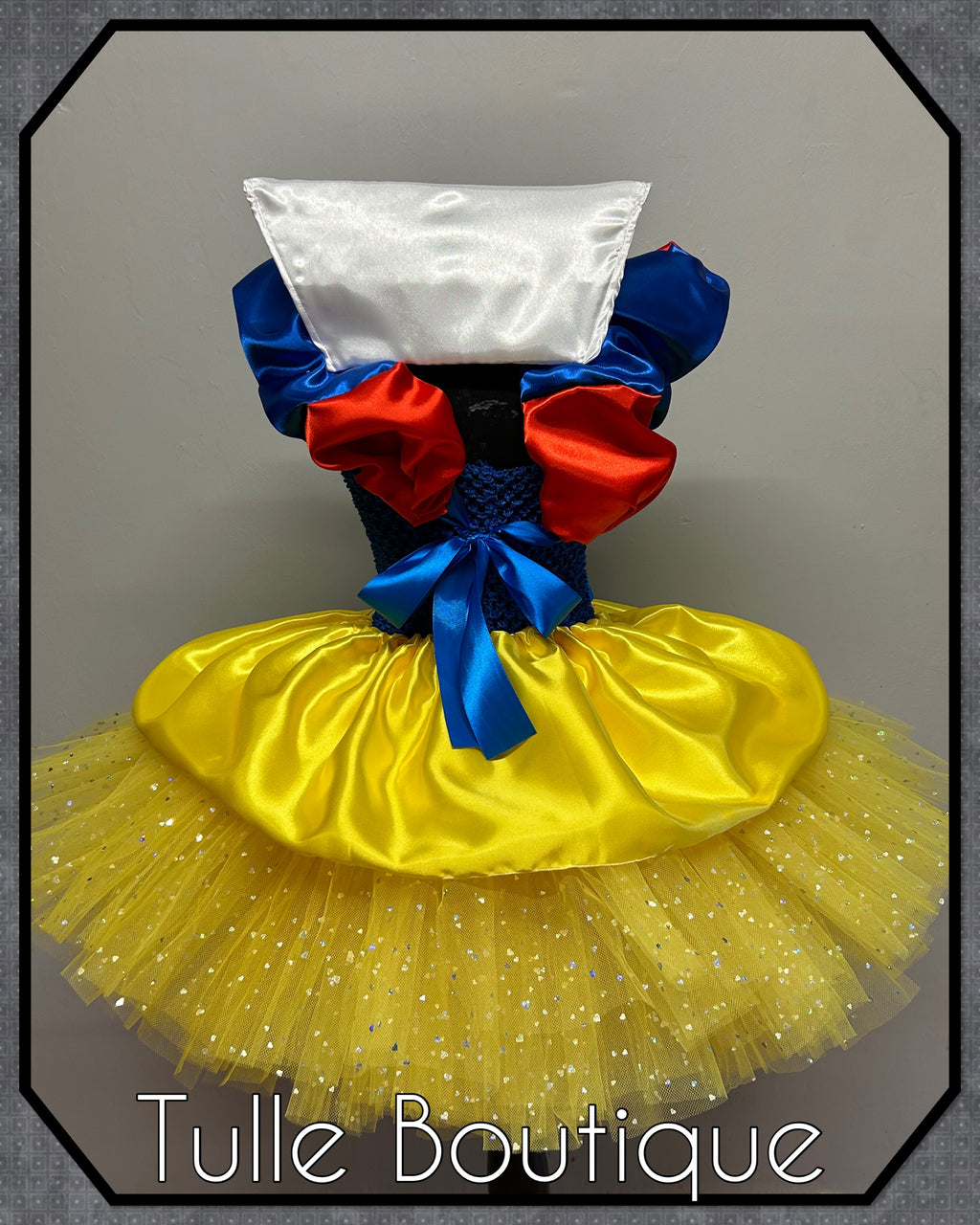 Girls toddlers Snow White Princess tutu birthday party dress,ballgown, fancy dress costume