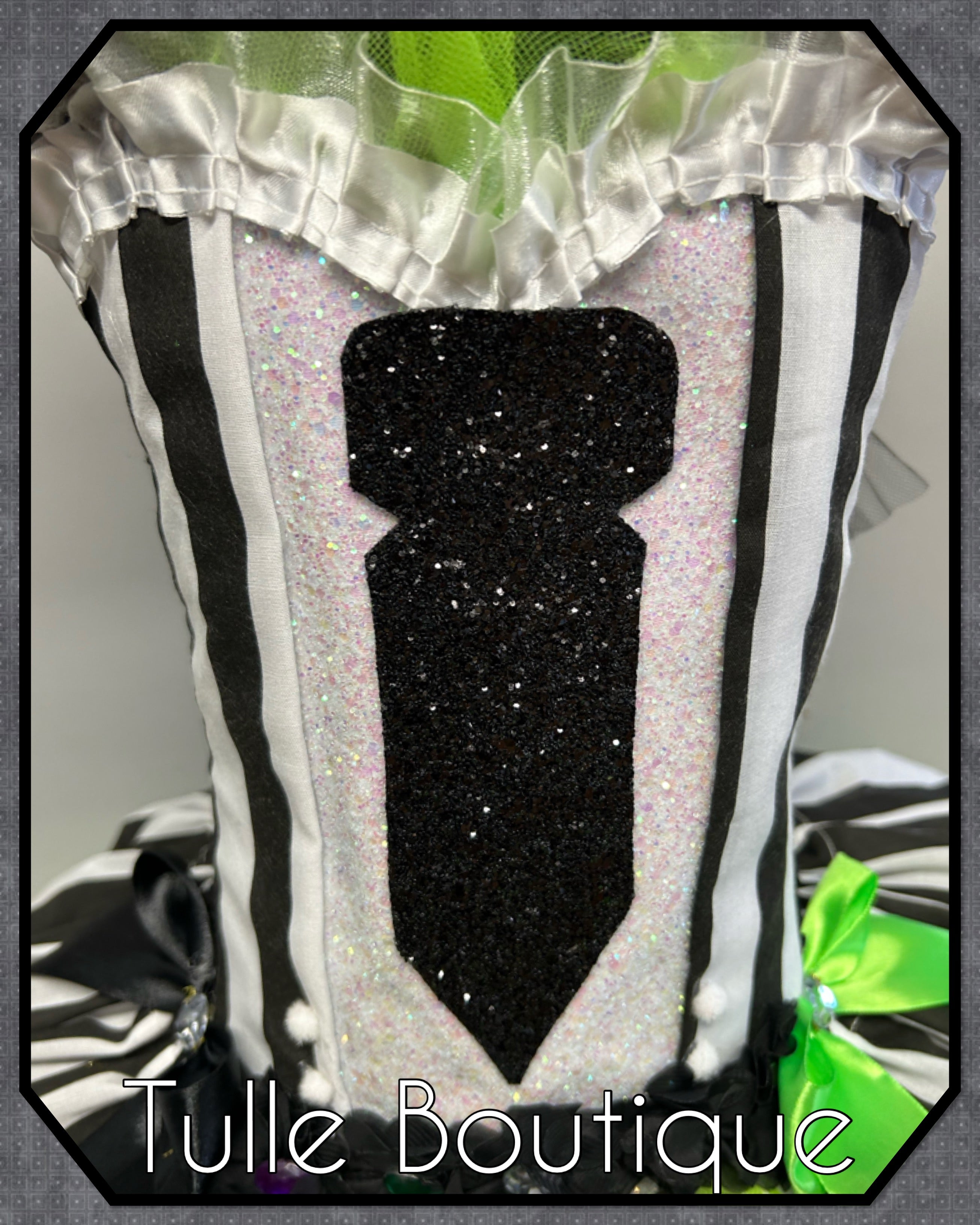 Girls toddlers Beetlejuice tutu dress, ballgown, fancy dress costume