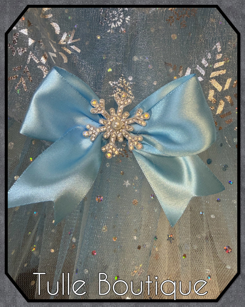 Girls toddlers Princess Elsa sky blue satin tutu dress, frozen ballgown, fancy dress costume