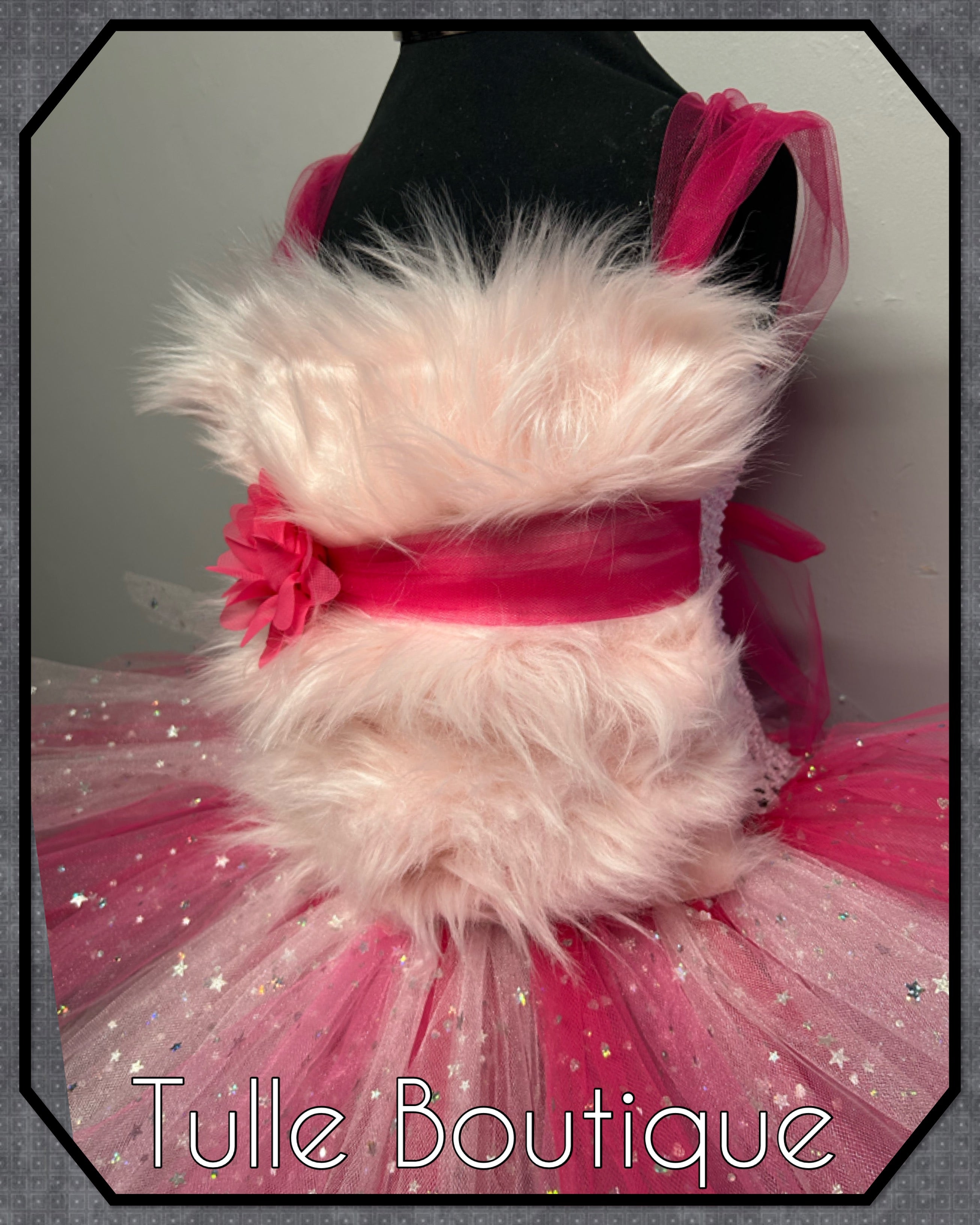 Girls toddlers Pink Panther tutu dress, ballgown, fancy dress costume