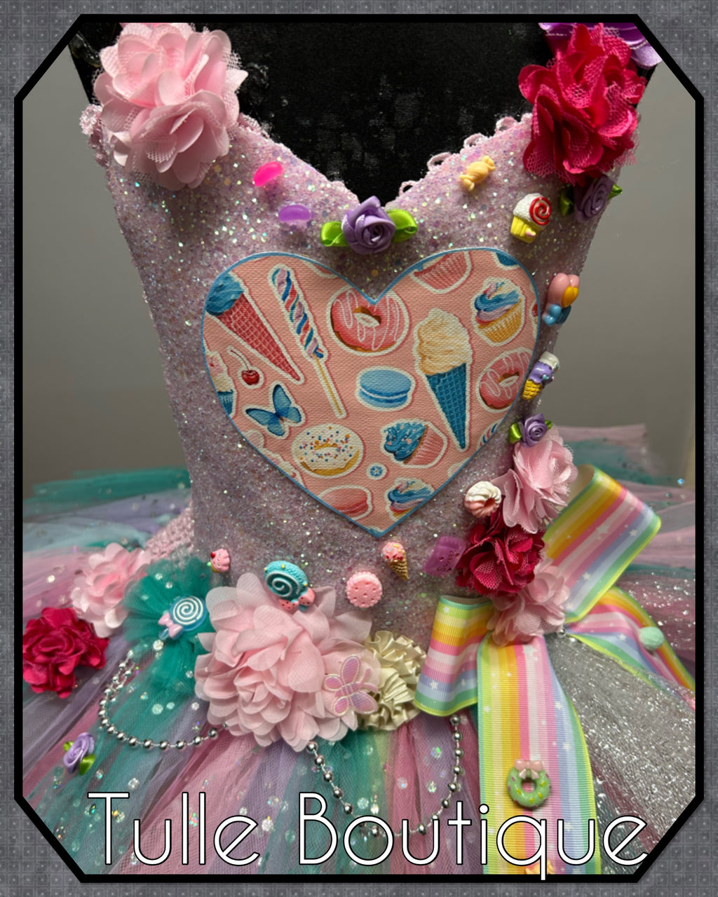 Girls toddlers Candy tutu dress, ballgown, fancy dress costume