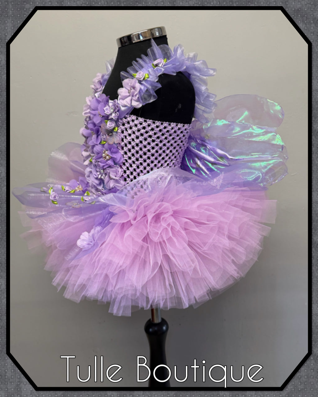 Girls toddlers Lena enchanted lilac fairy tutu dress, ballgown, fancy dress costume