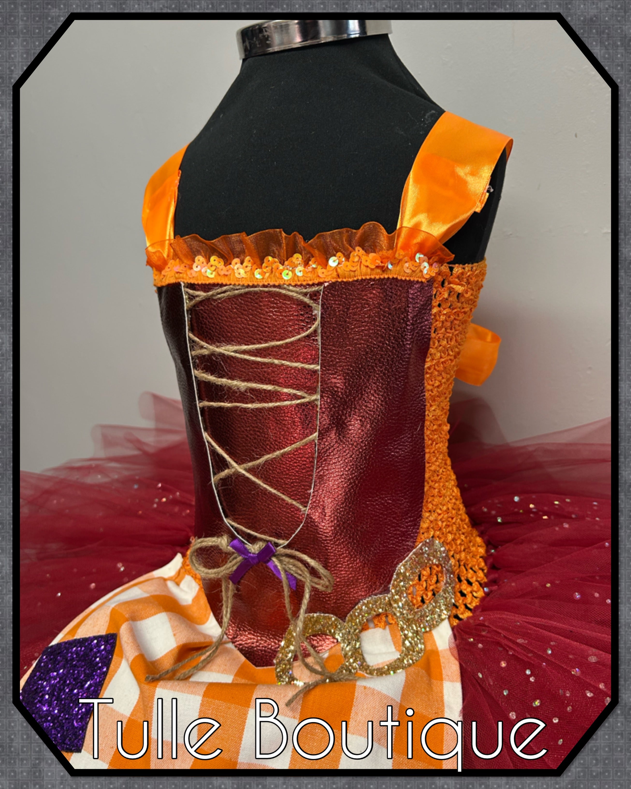 Girls toddlers Halloween Hocus Pocus Mary Sanderson tutu dress, ballgown, fancy dress costume