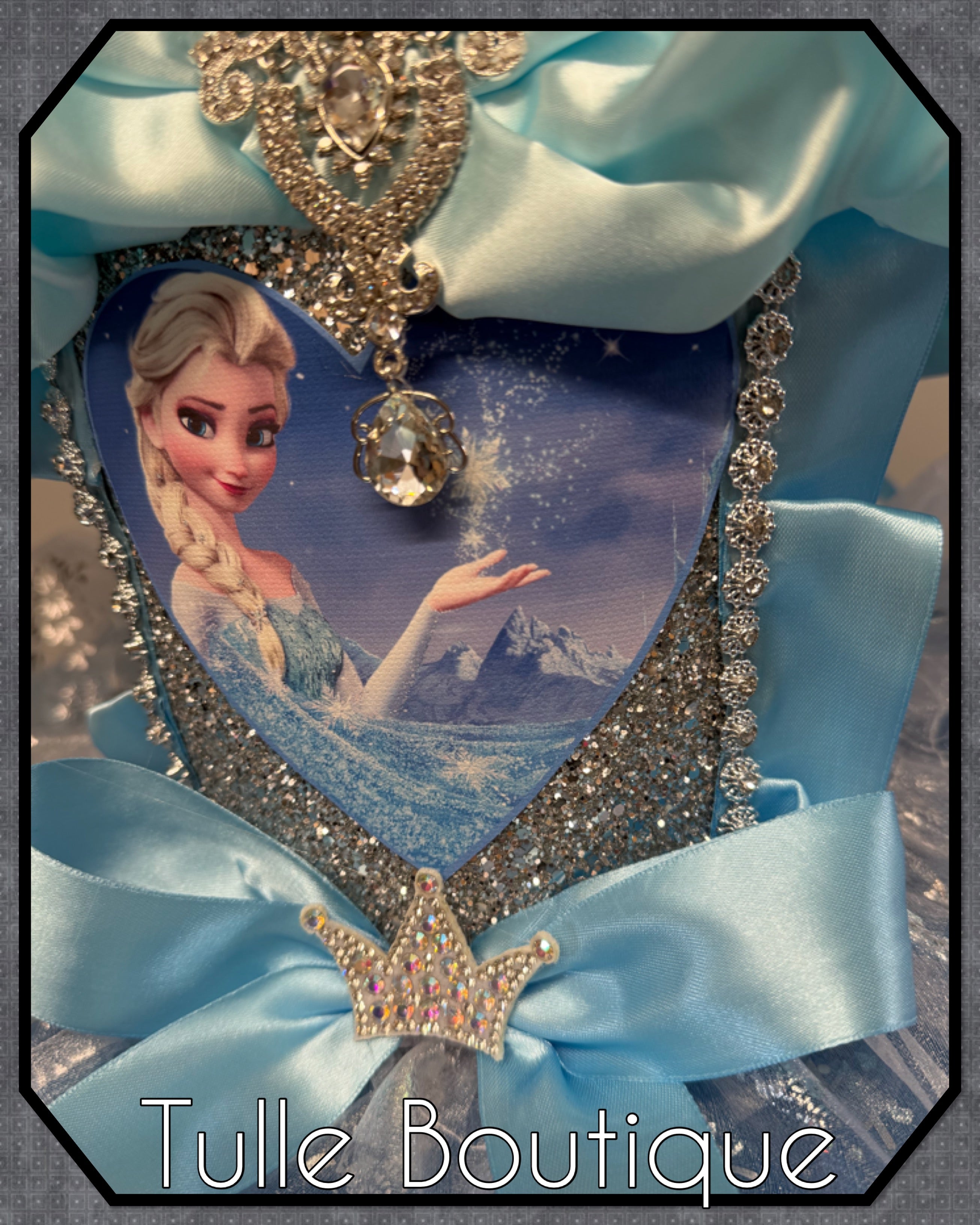 Girls toddlers Princess Elsa frozen tutu birthday party dress,ballgown, fancy dress costume