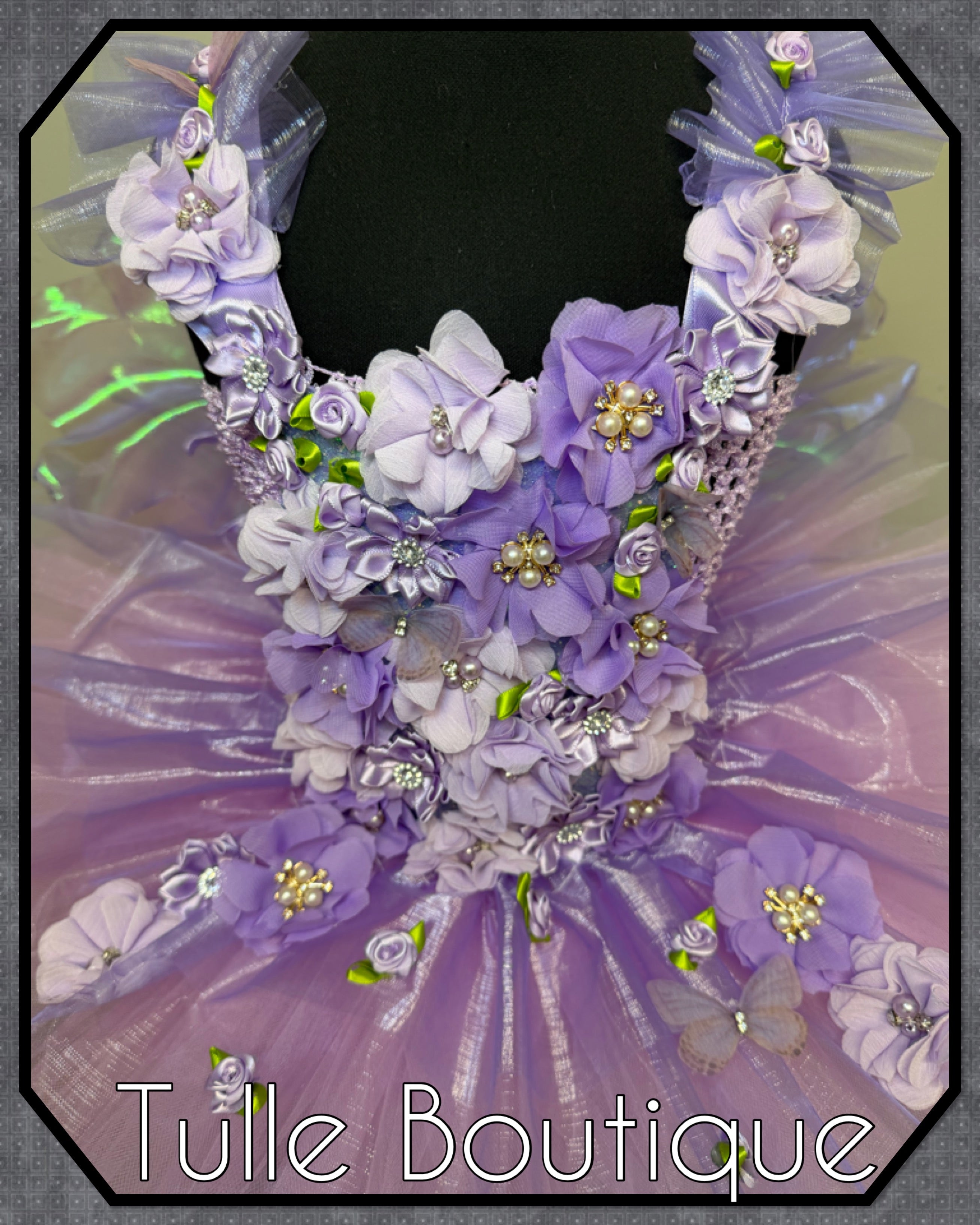 Girls toddlers Lena enchanted lilac fairy tutu dress, ballgown, fancy dress costume