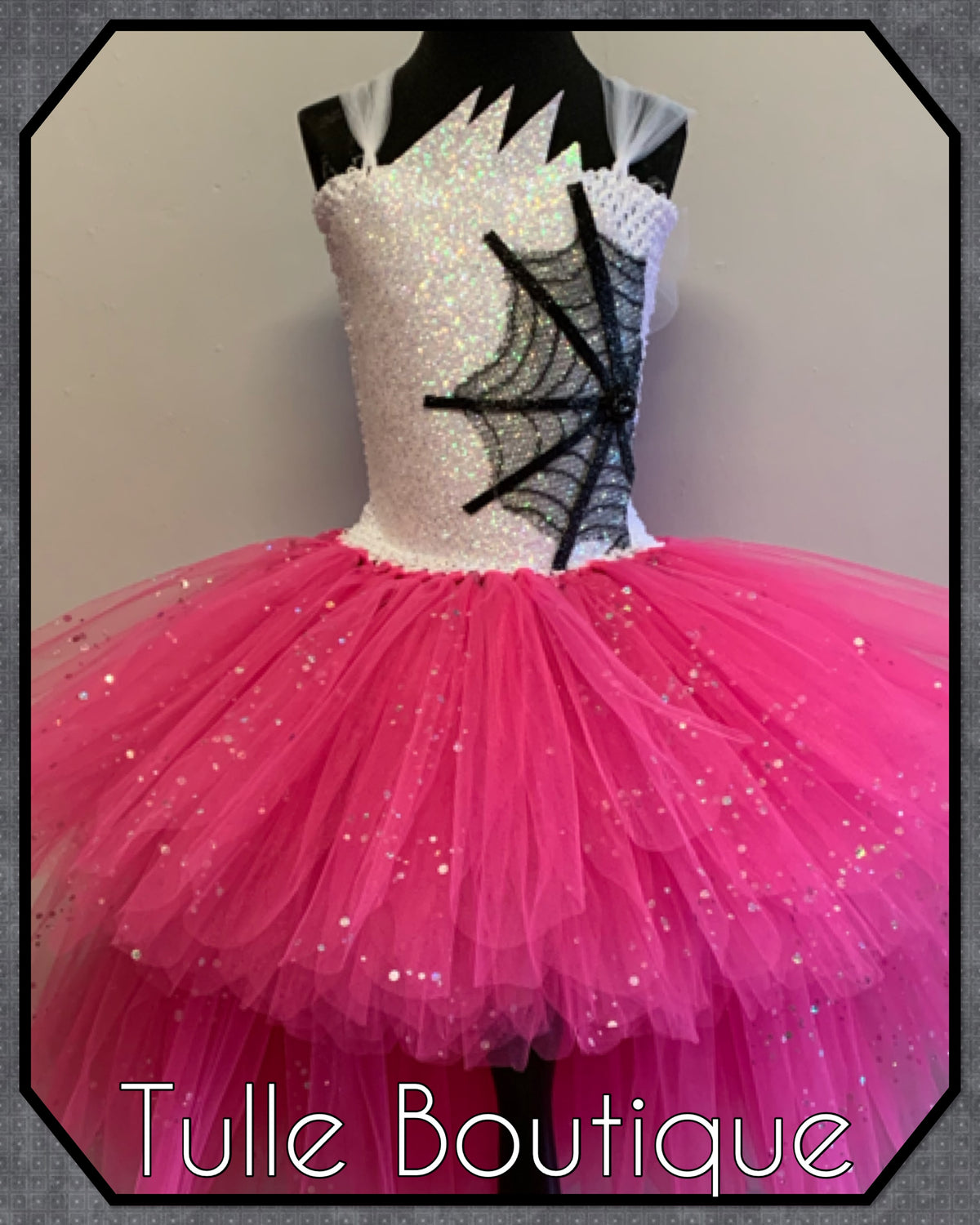 Girls toddlers Monster high Kitty Noir tutu birthday party dress,ballgown, fancy dress costume