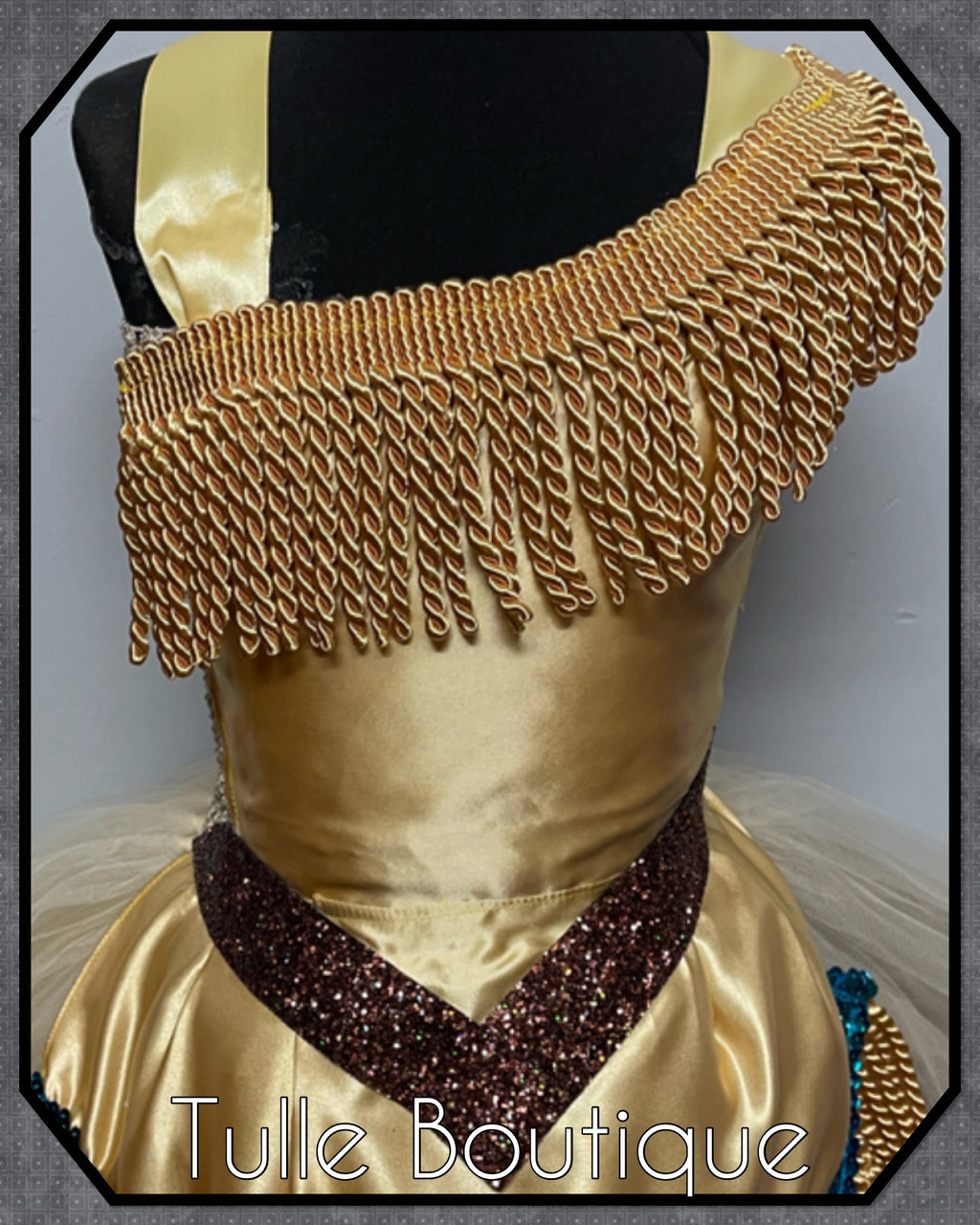 Girls toddlers Pocahontas tutu dress, ballgown, fancy dress costume