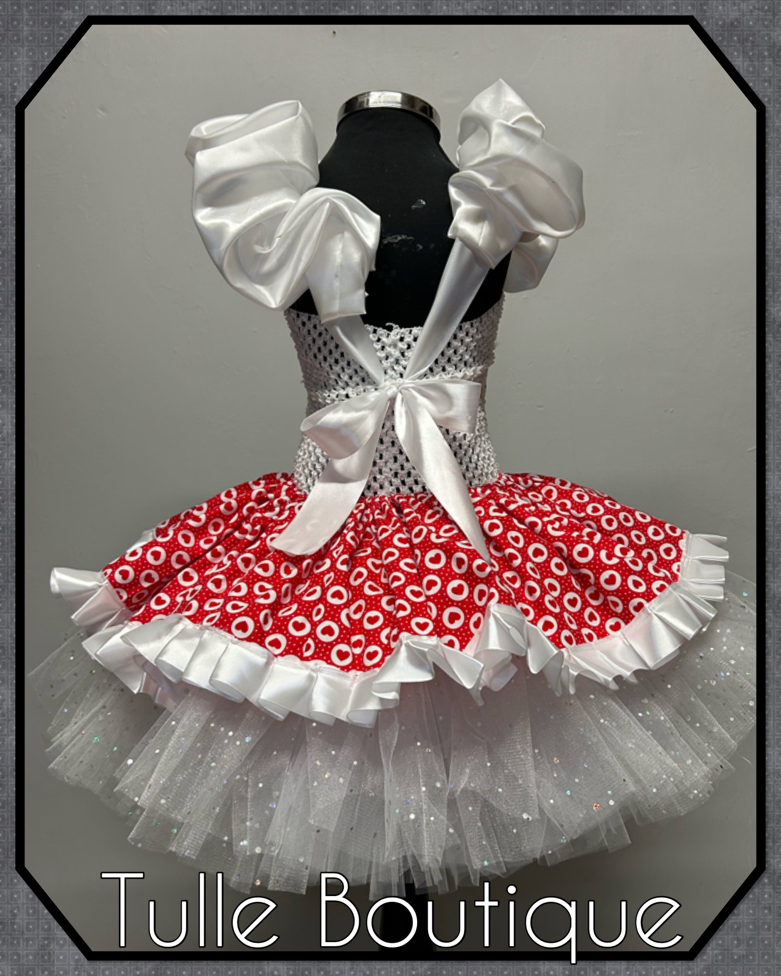 Girls toddlers Doll on a music box tutu dress, chitty chitty bang bang ballgown, fancy dress costume