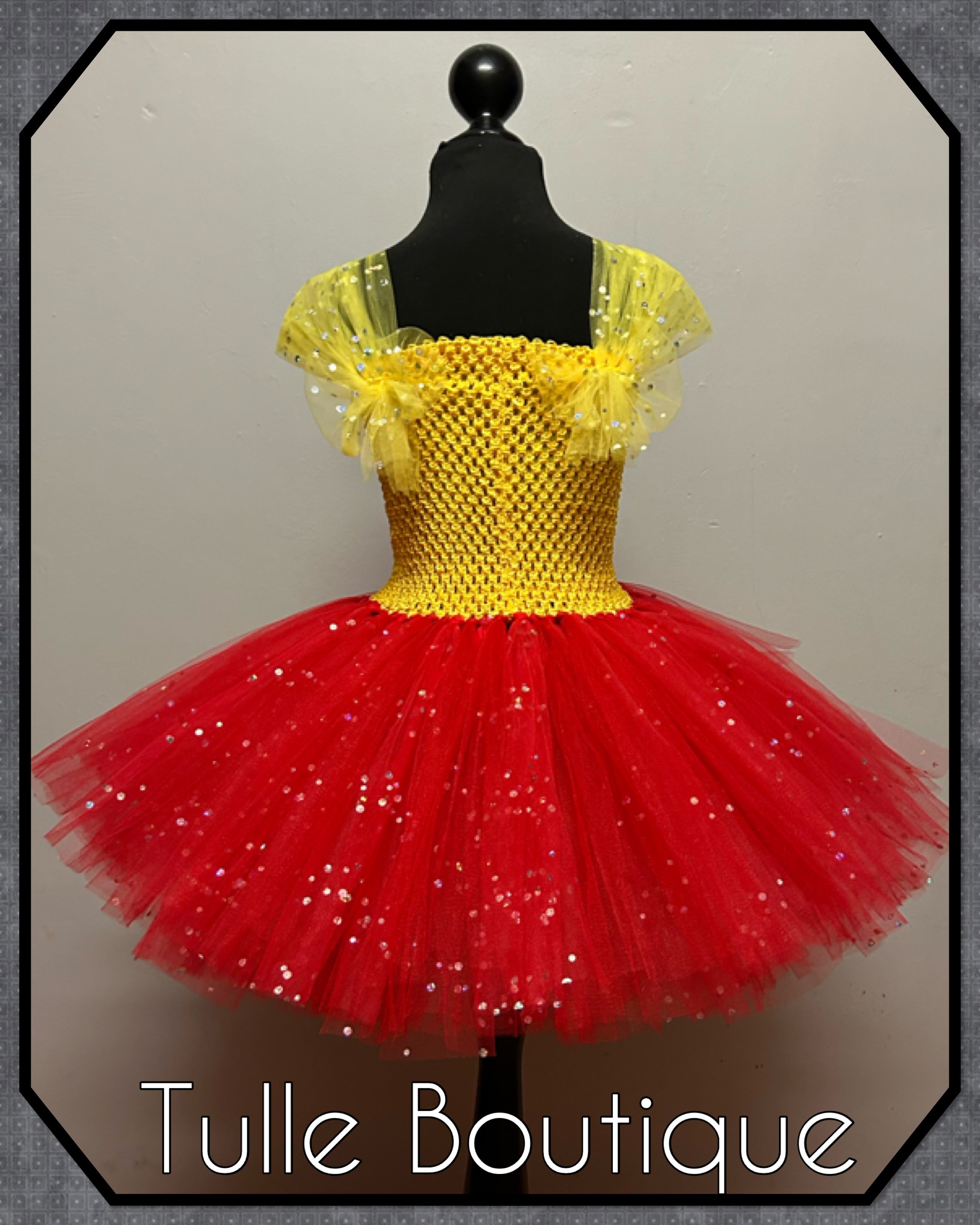 Girls toddlers Tweedle Dee and Tweedle Dum tutu dress, ballgown, Alice in wonderland fancy dress costume