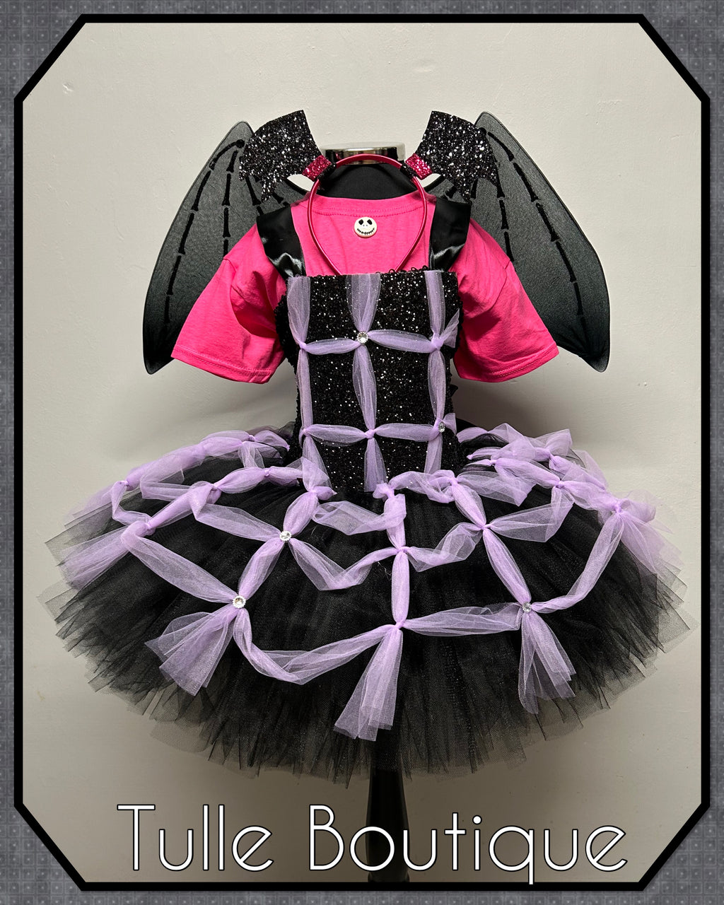 Girls toddlers Vampirina tutu dress, ballgown, little vampire fancy dress costume