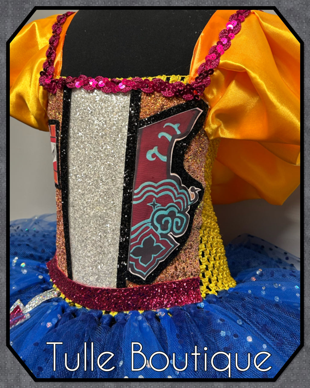 Girls toddlers K-pop Demon hunters Rumi tutu dress, ballgown, fancy dress costume