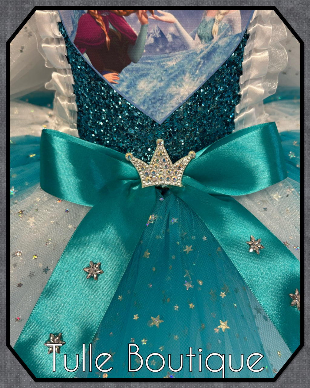 Girls toddlers Princess Elsa and Anna tutu dress, ballgown,Frozen fancy dress costume