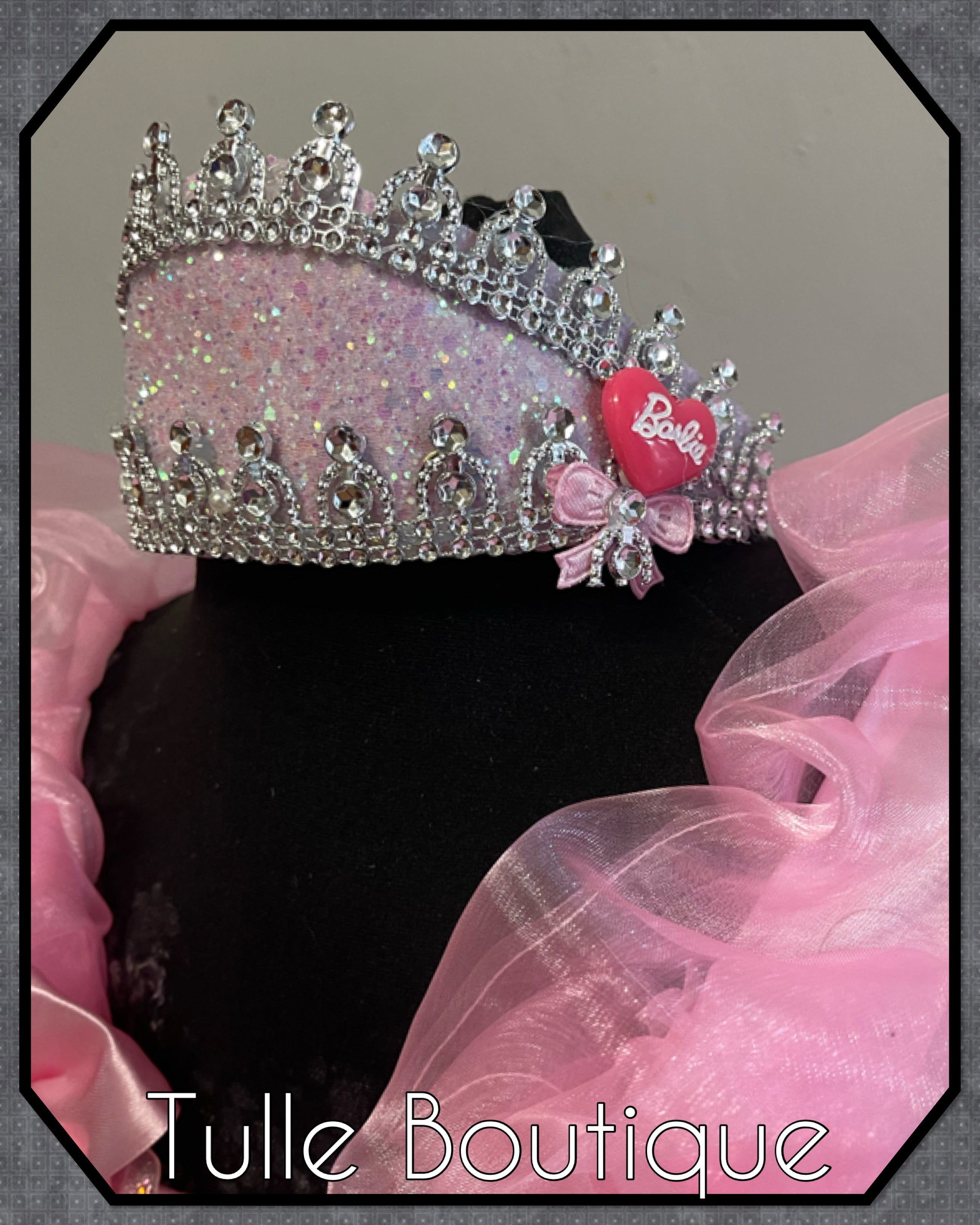 Girls toddlers Princess Barbie organza tutu dress, ballgown, fancy dress costume full length ballgown