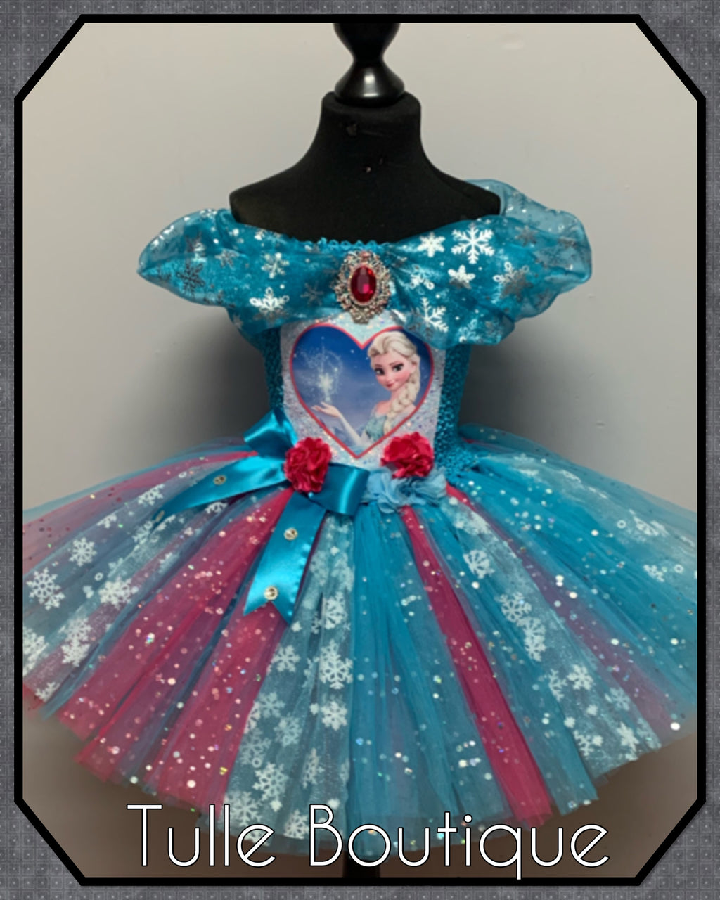 Girls toddlers Princess Elsa tutu dress, ballgown,fancy dress costume
