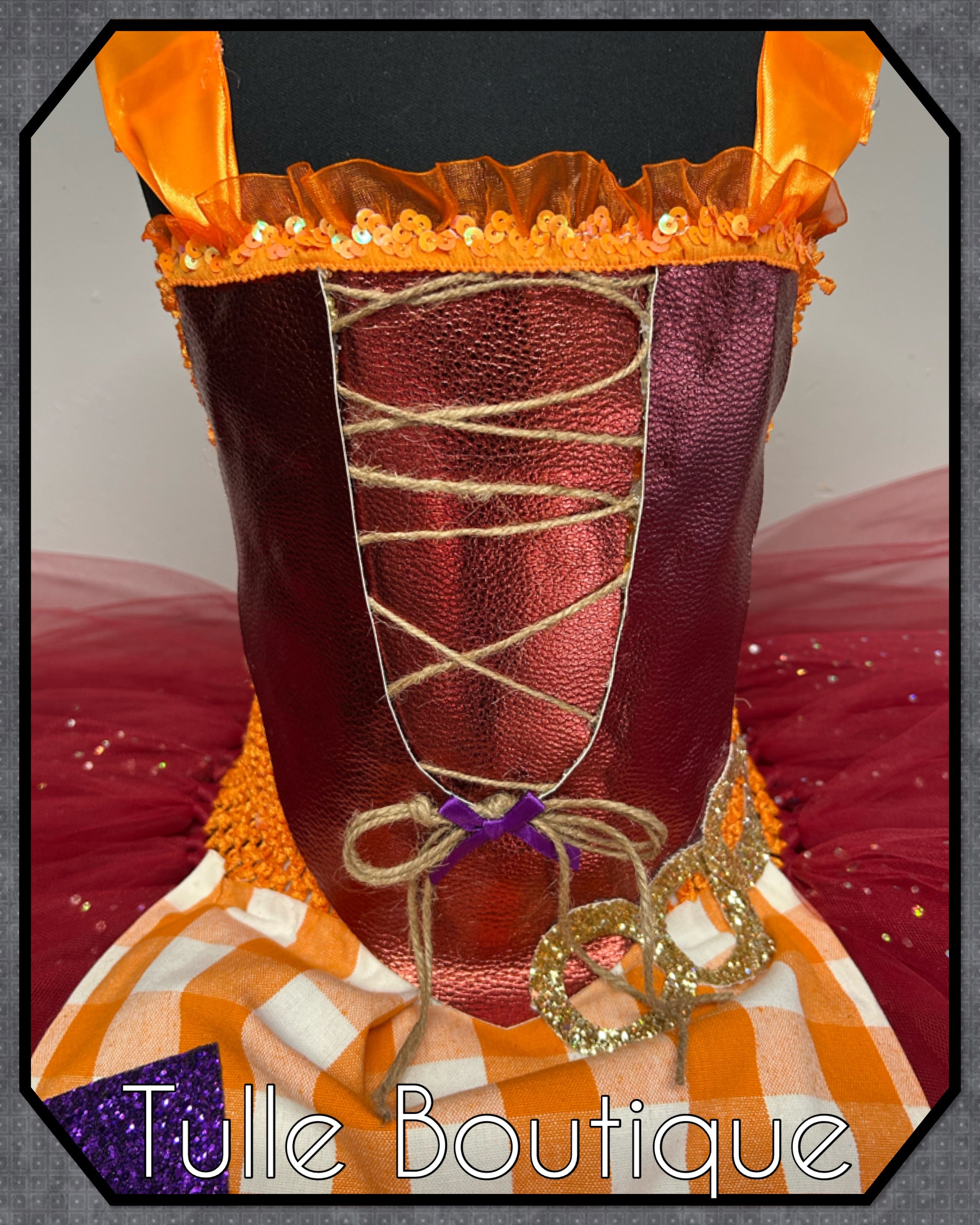 Girls toddlers Halloween Hocus Pocus Mary Sanderson tutu dress, ballgown, fancy dress costume