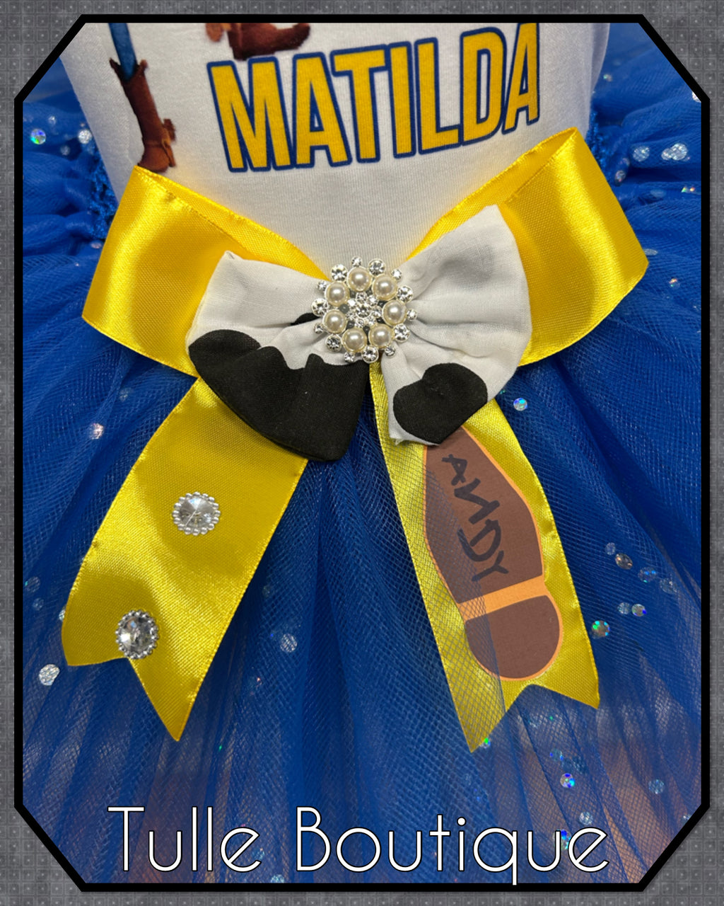 Girls toddlers Toy Story birthday tutu outfit fancy dress costume