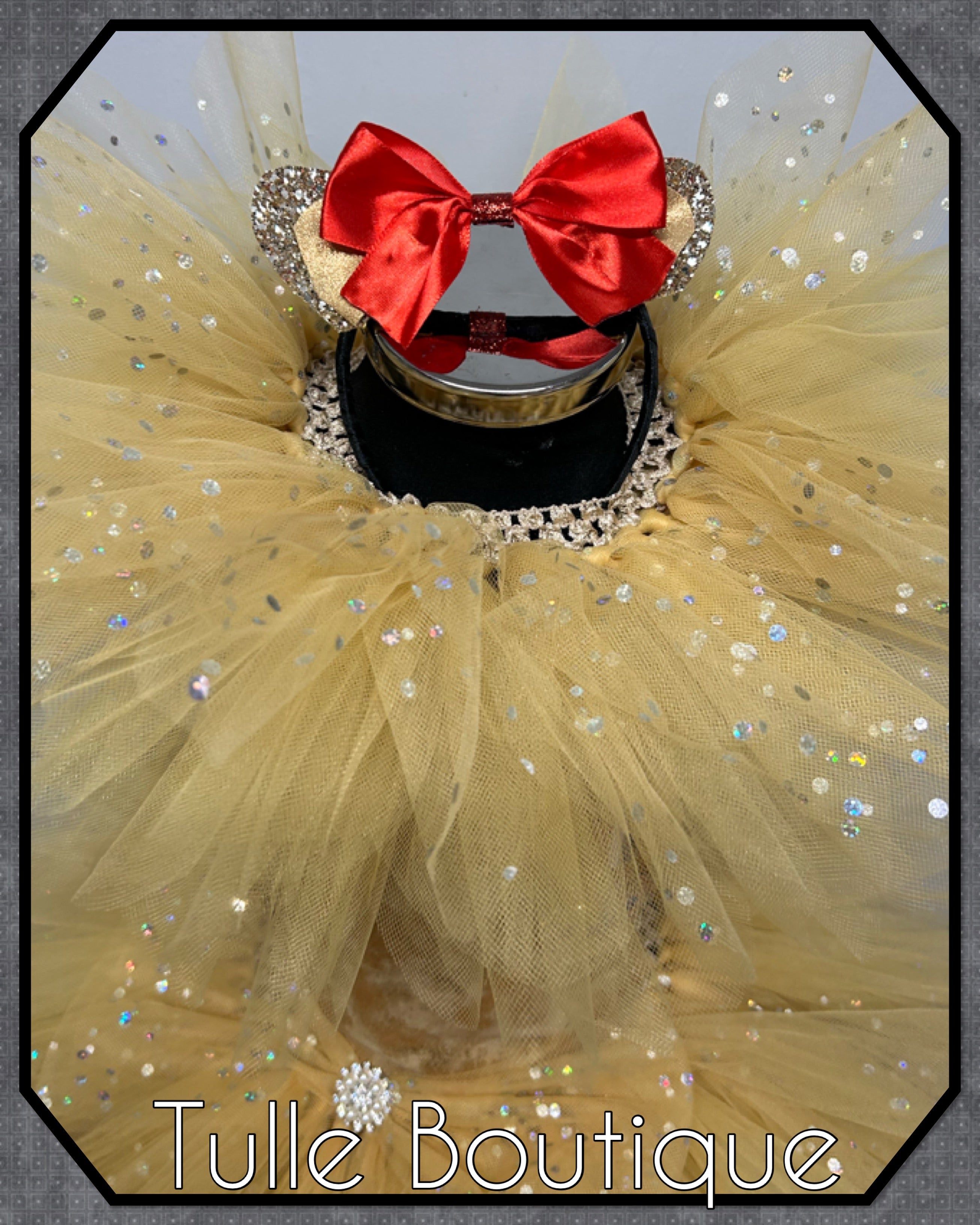Girls toddlers The cowardly lion tutu dress, ballgown, wizard of Oz fancy dress costume
