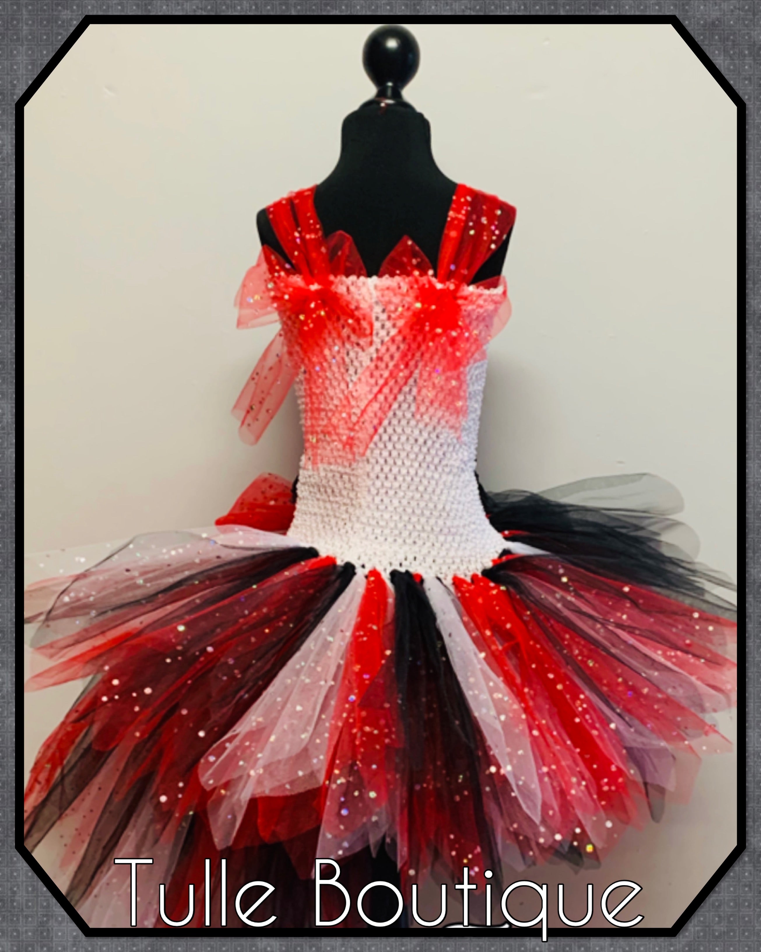 Girls toddlers zombie cheerleader tutu dress, ballgown,halloween fancy dress costume