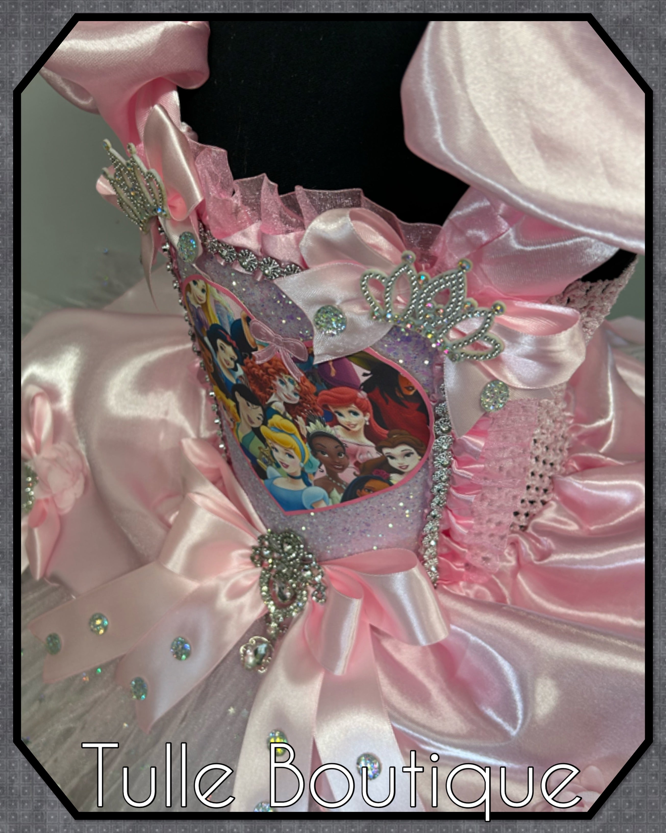 Girls toddlers pink Disney Princess tutu dress, ballgown, fancy dress costume