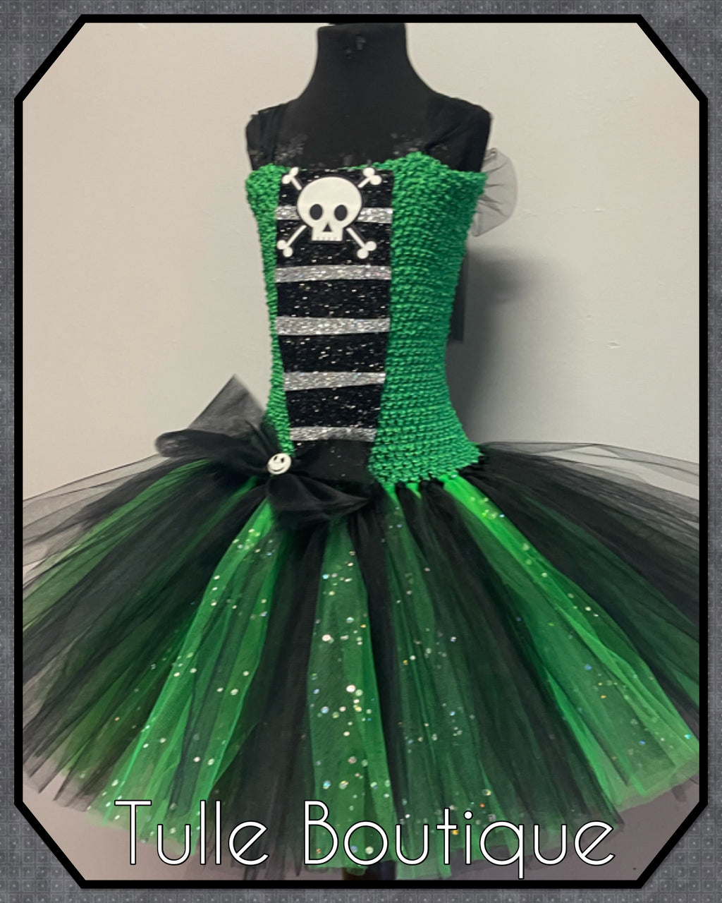 Girls toddlers Pirate tutu dress, book day fancy dress Halloween costume