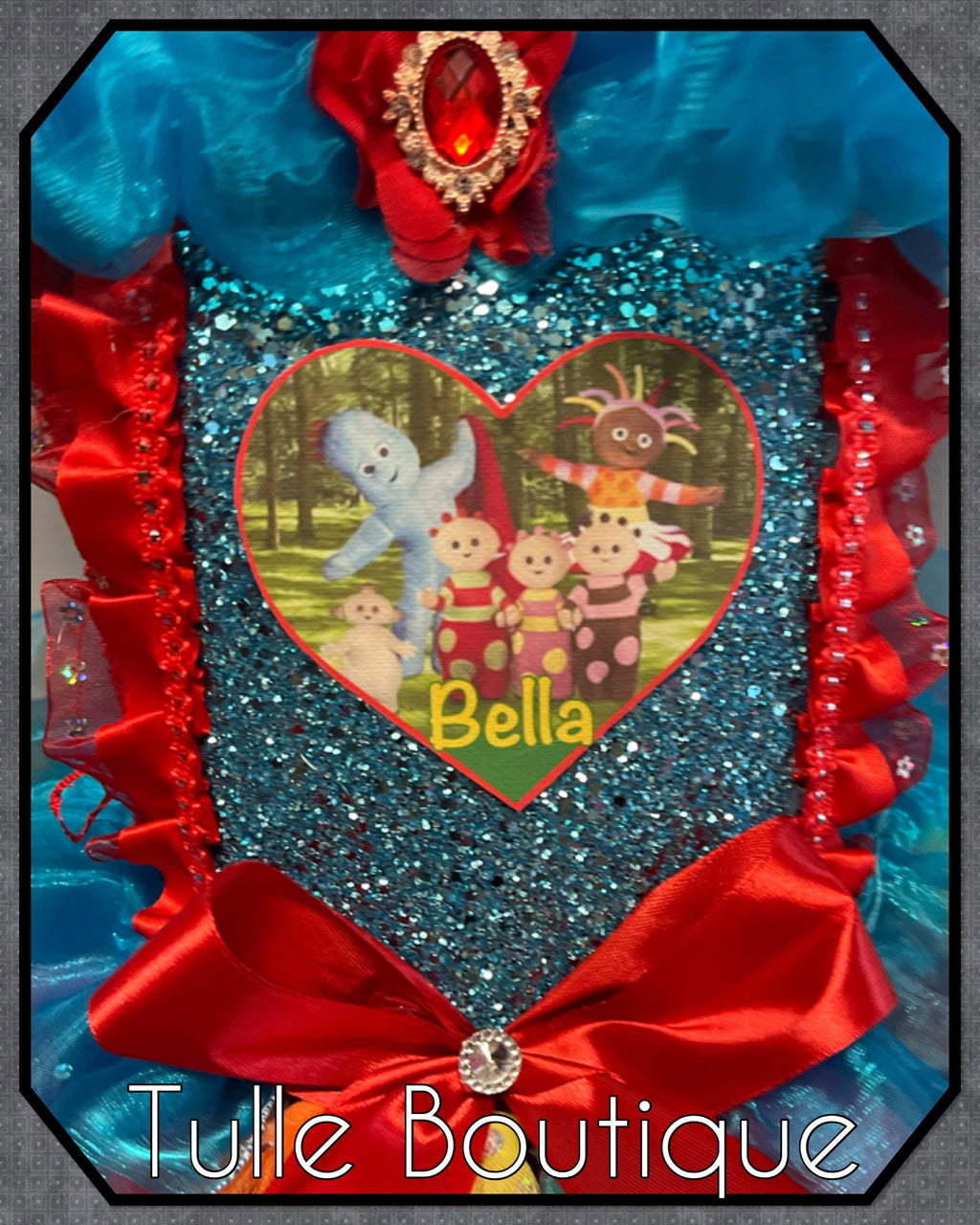 Girls toddlers In the night garden tutu dress,ballgown, fancy dress costume