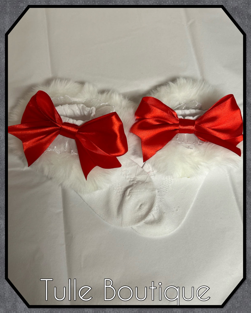 Girls toddlers Christmas Santa faux fur trimmedtutu dress, ballgown, fancy dress costume