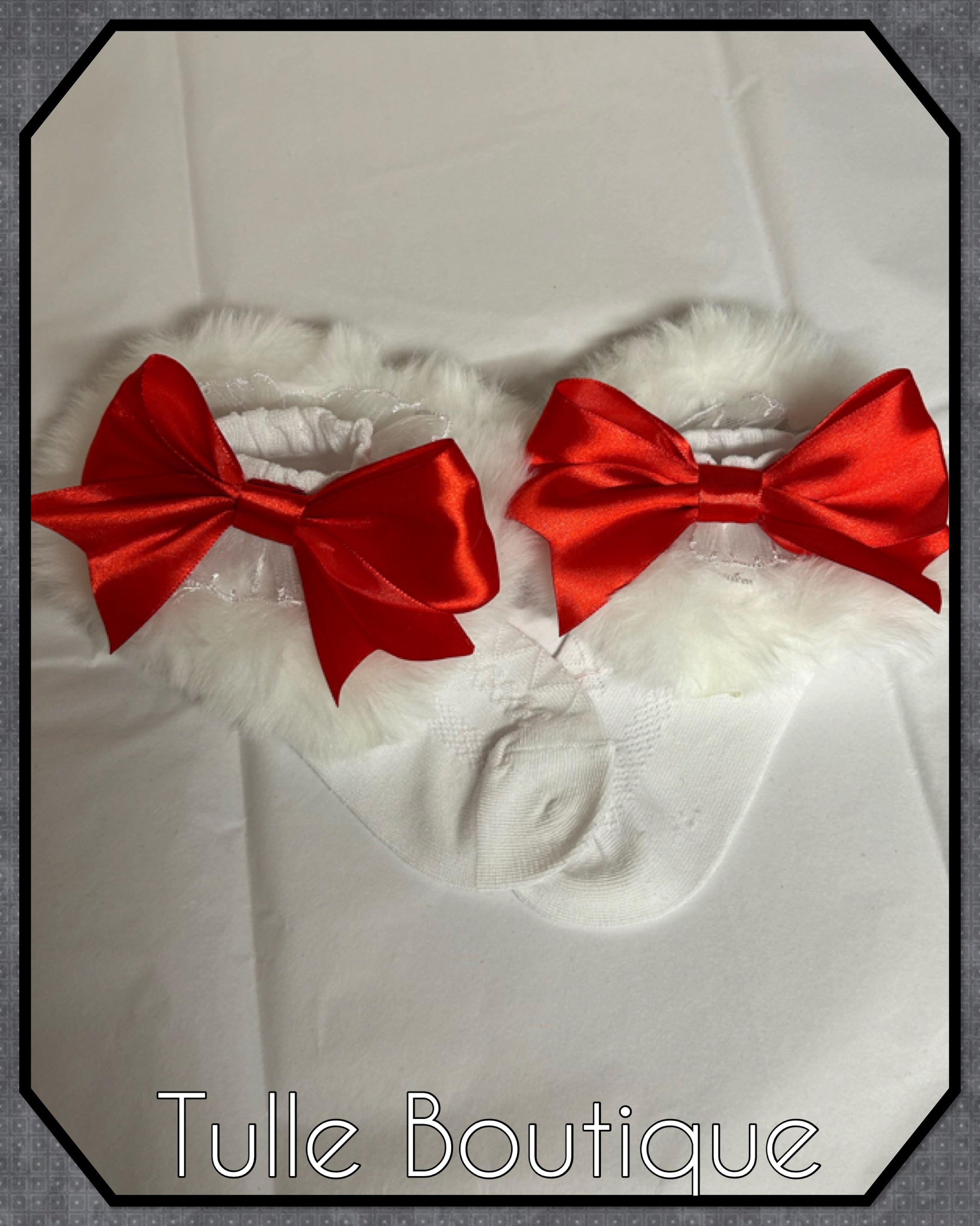 Girls toddlers Christmas Santa faux fur trimmedtutu dress, ballgown, fancy dress costume