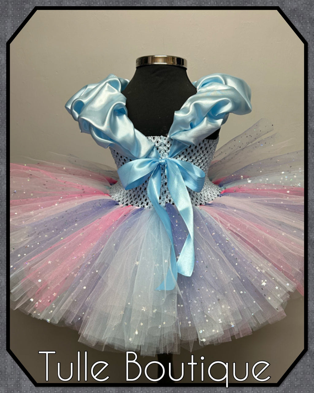 Girls toddlers Glitter Frozen Princess Elsa tutu dress, ballgown,Frozen fancy dress costume
