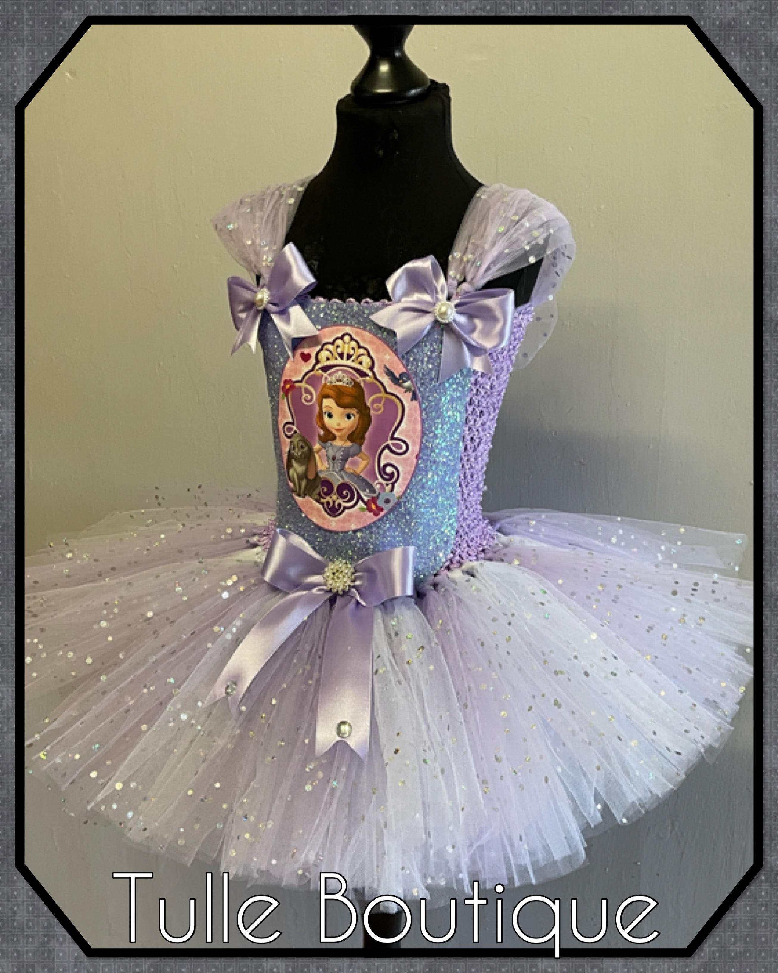 Girls toddlers Princess Sophia tutu dress, ballgown,fancy dress costume