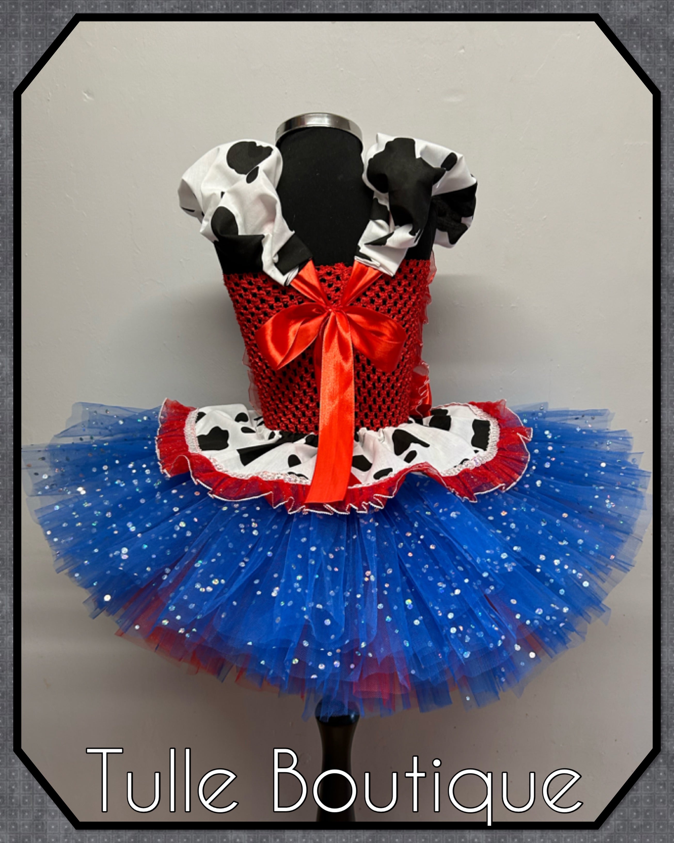 Girls toddlers Toy Story Jessie cowgirl tutu dress, ballgown, fancy dress costume