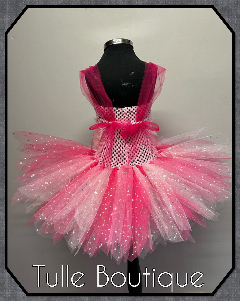 Girls toddlers Pink Panther tutu dress, ballgown, fancy dress costume